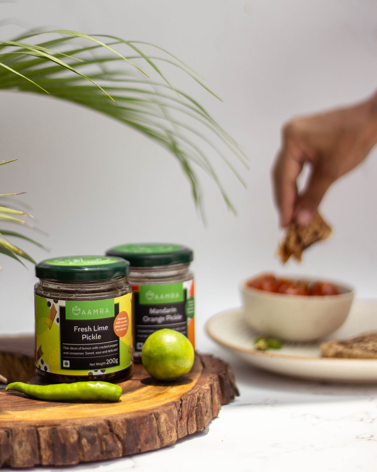 Lemon Pickle Yogurt Dip - Aamra