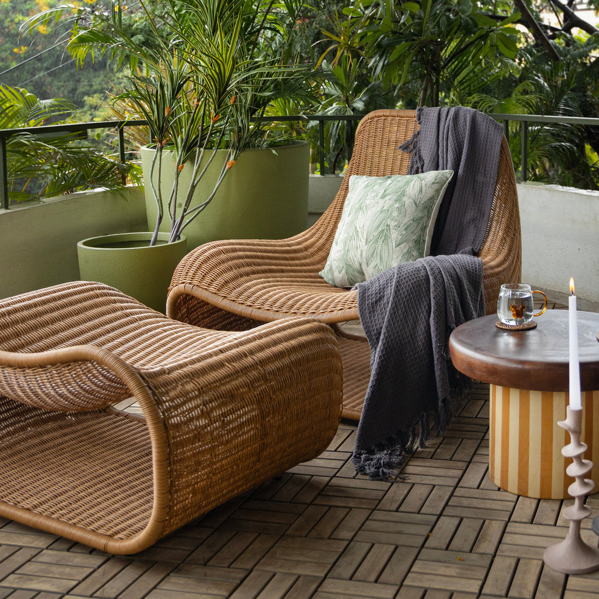 MULKI SOFA/ LOUNGER - SET OF 2