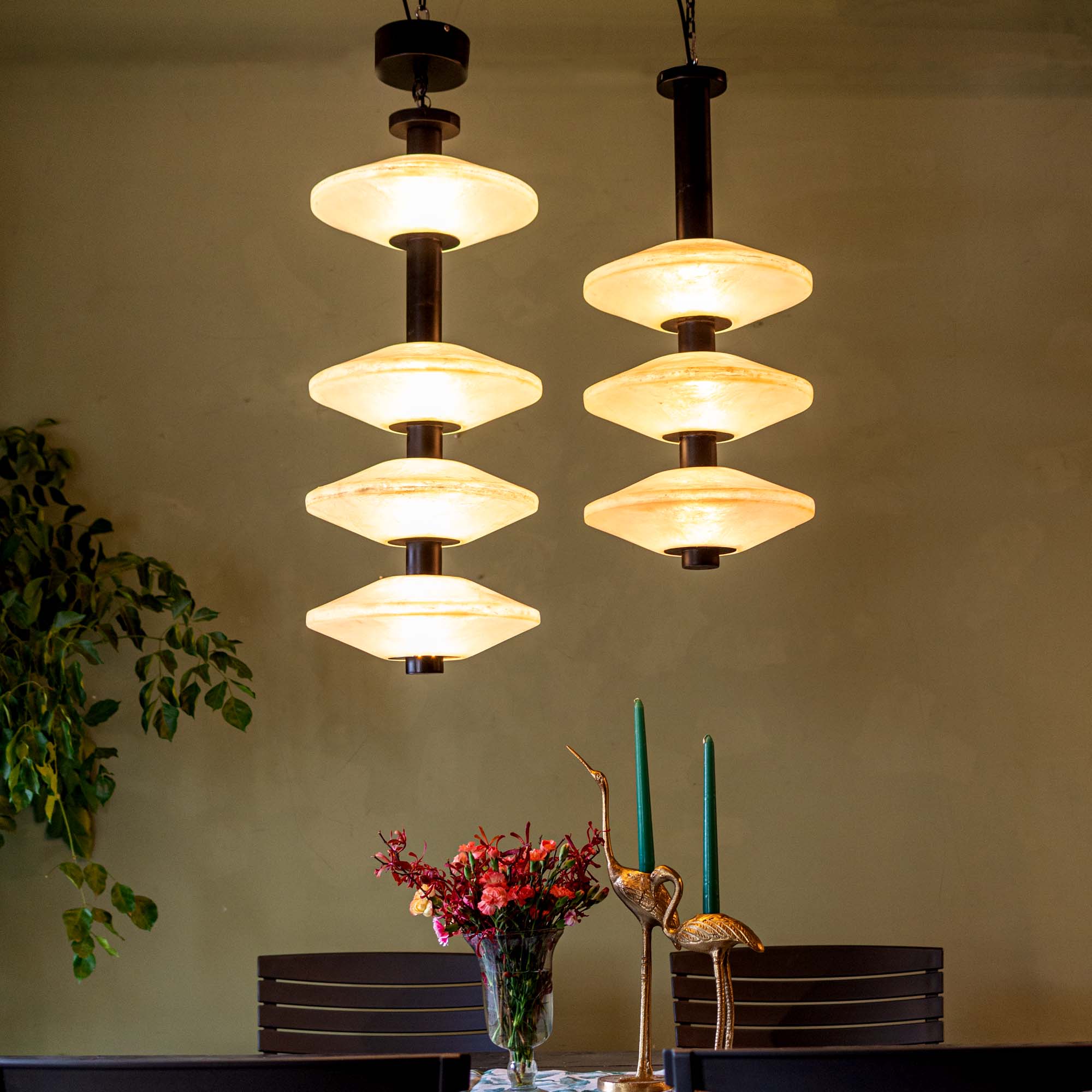 FRP Hanging Light with Light Source