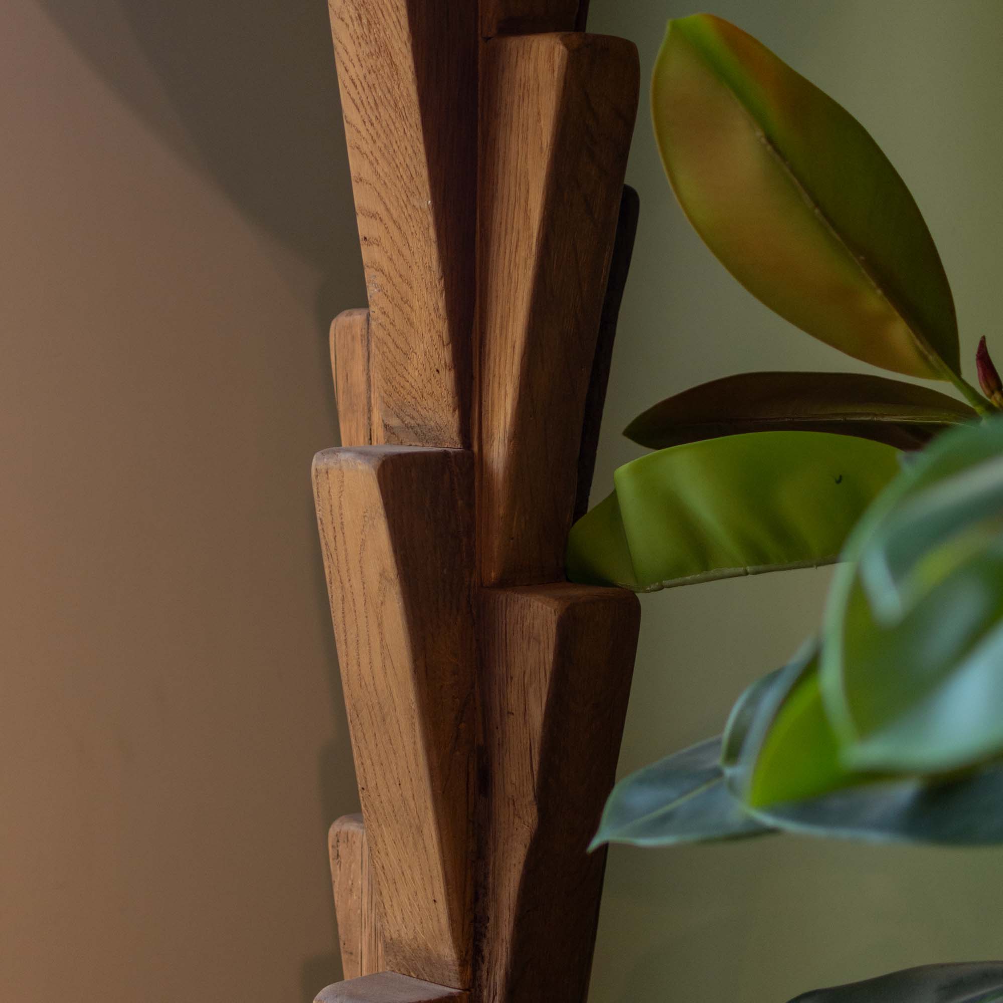 Recycled Oak Floor Lamp