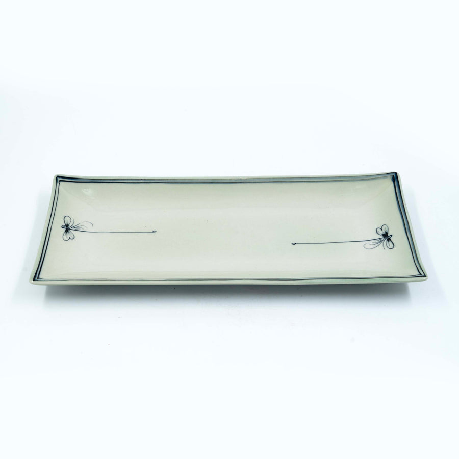 Dragonfly Rectangle Serving Plate