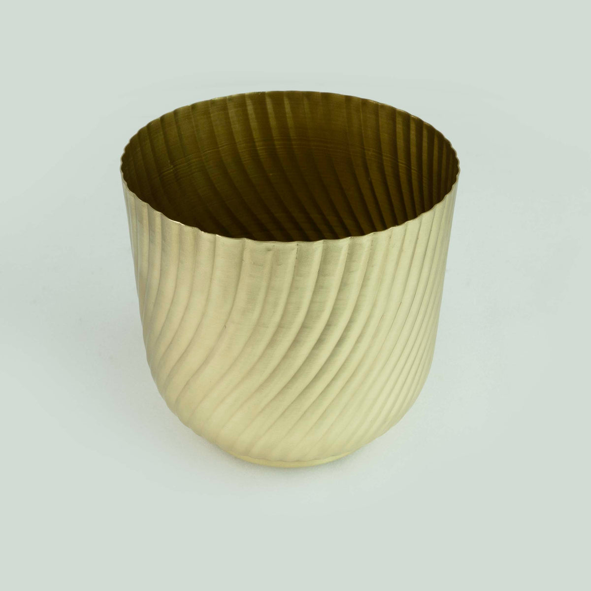 Diagonal Fluted Planter