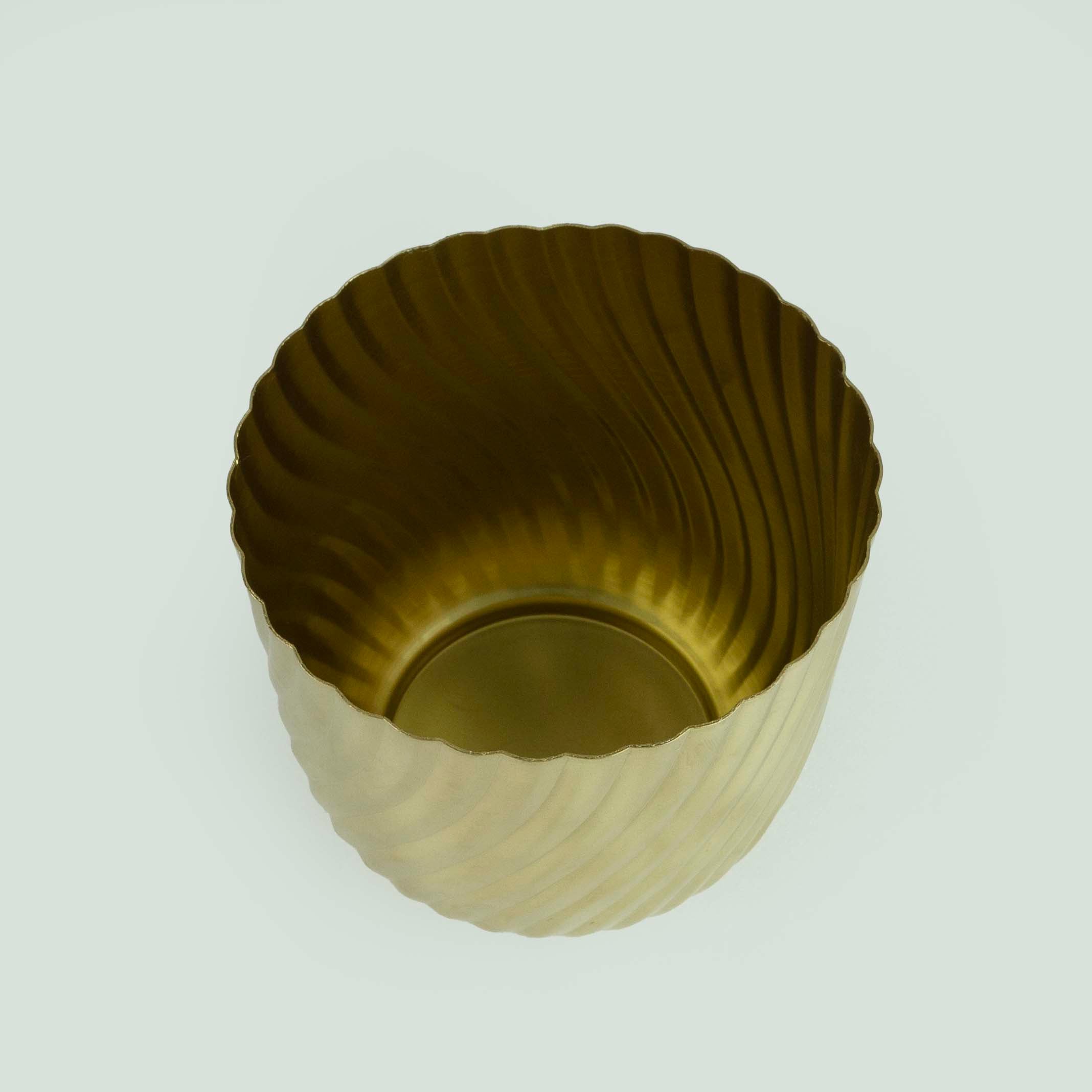 Diagonal Fluted Planter