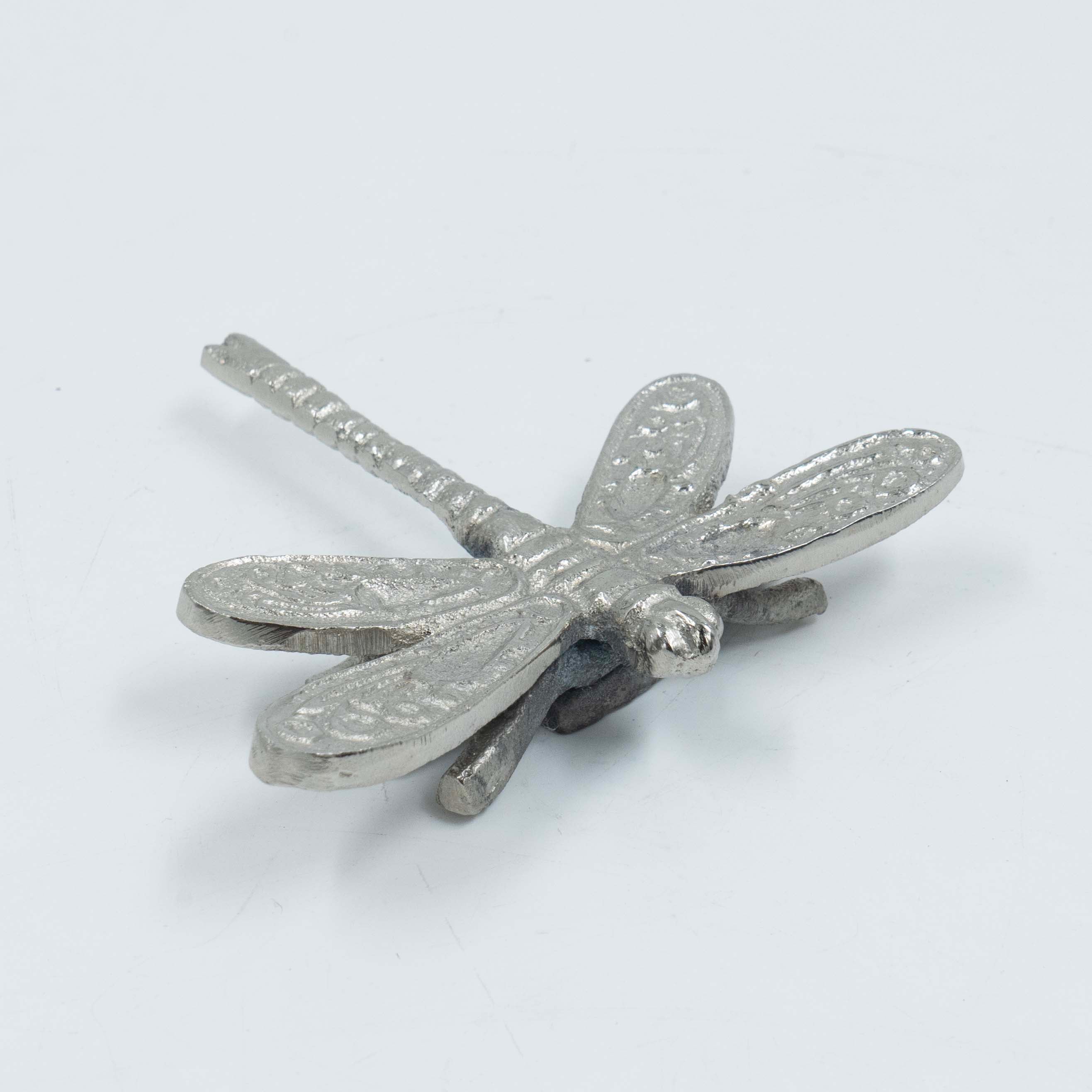 Rough Shiny Nickel Butterfly