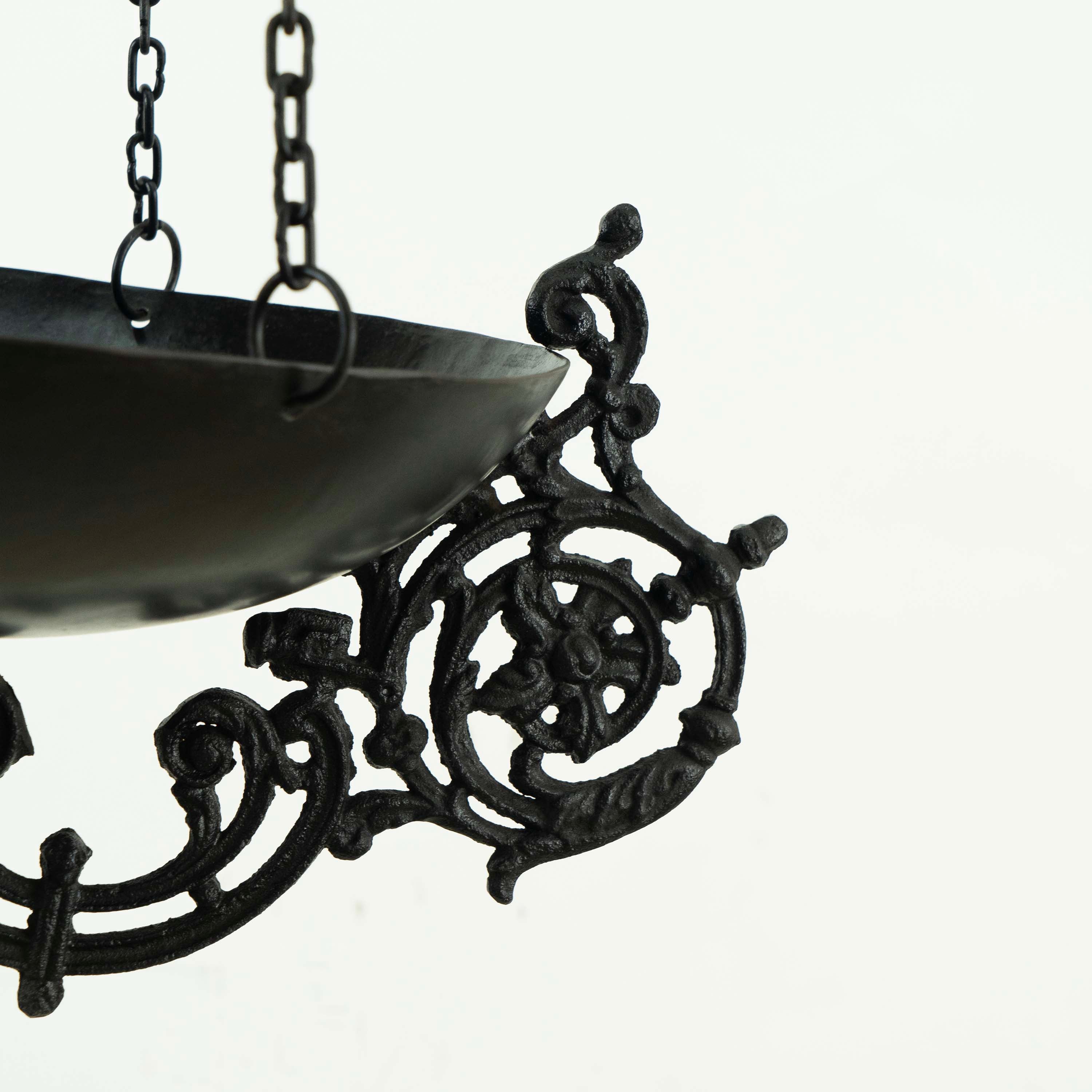 Cast Iron Hanging Planter