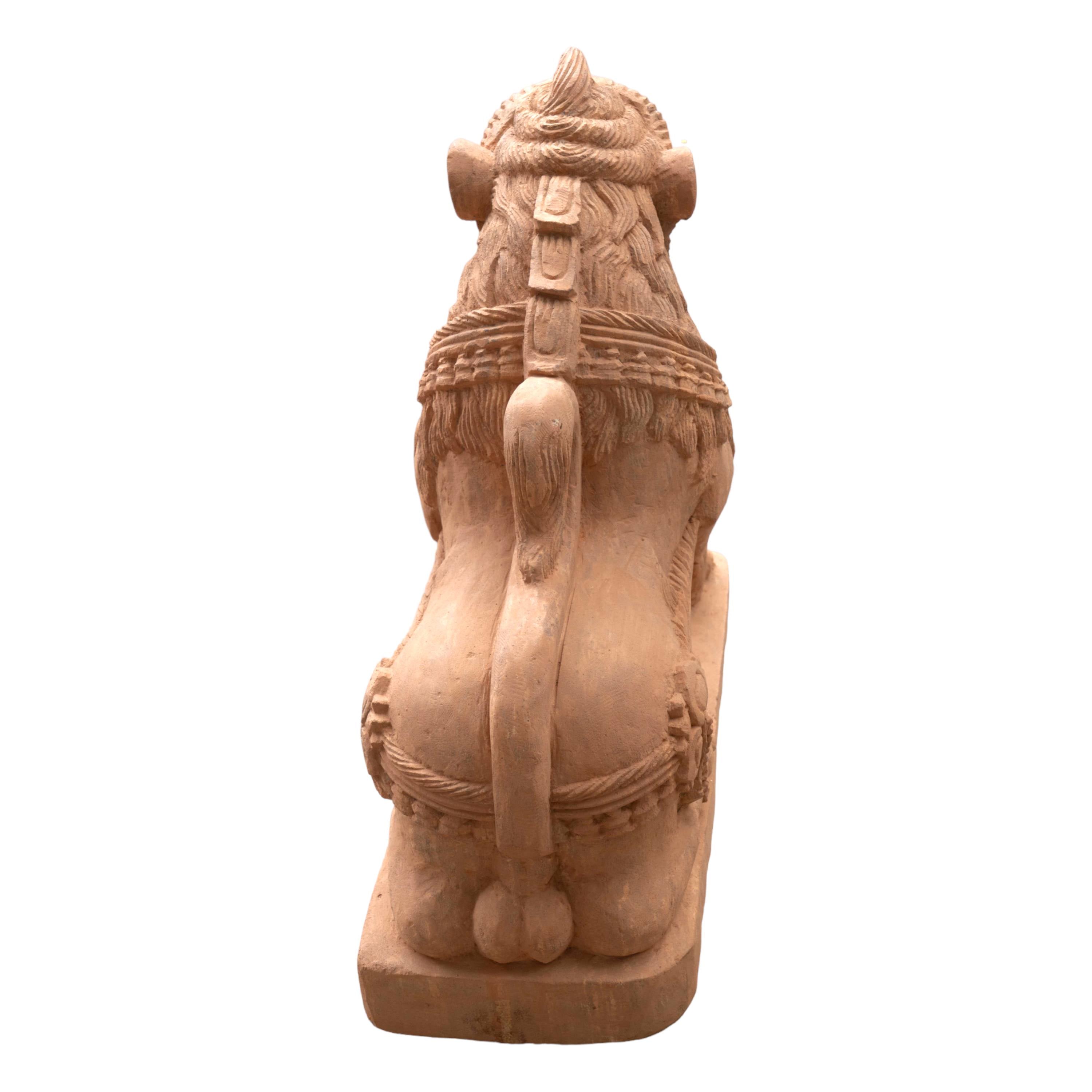 Rajasi Simha Sculpture