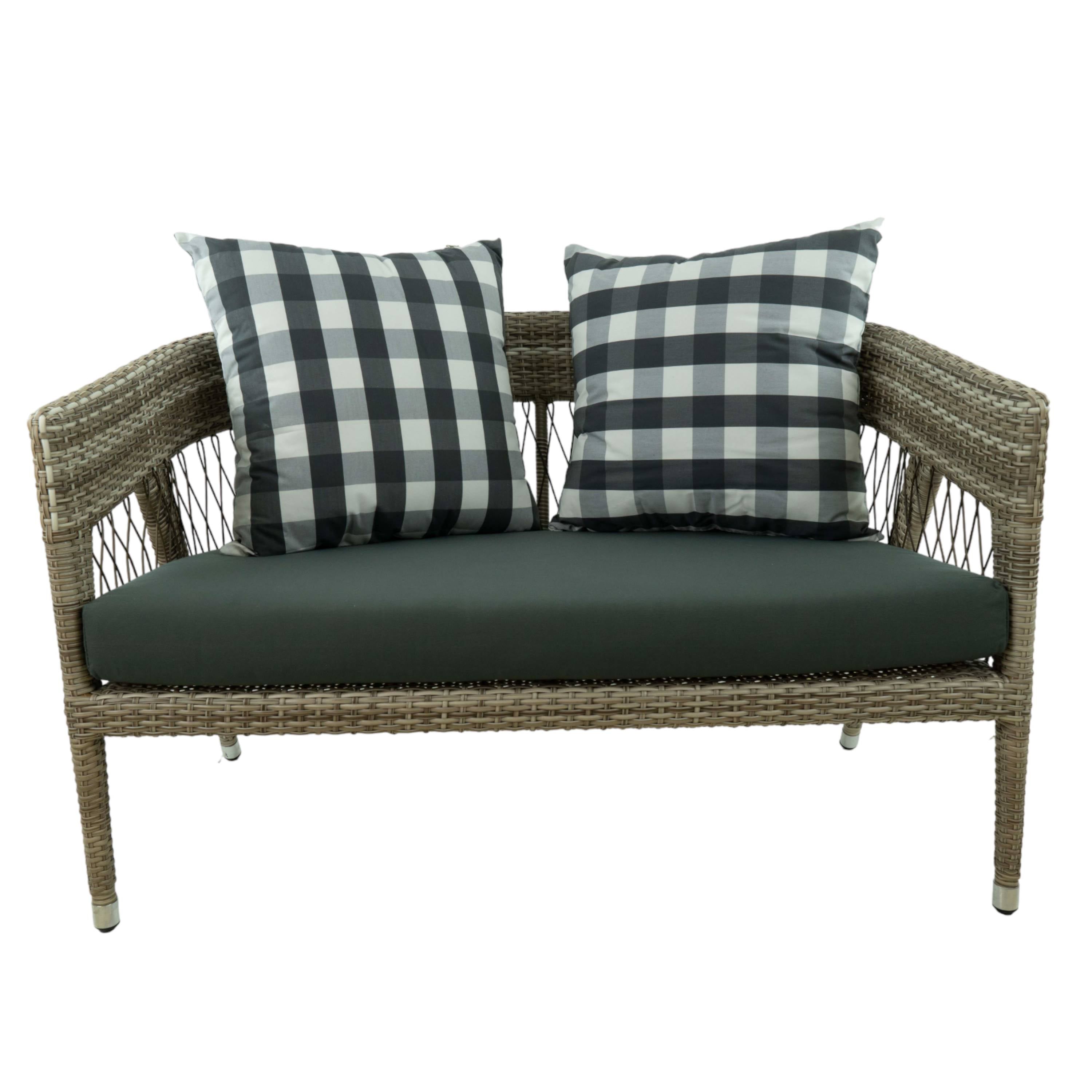 Buy Sofas Sunshine Two Seater Seashell & Checks Shop at Beruru