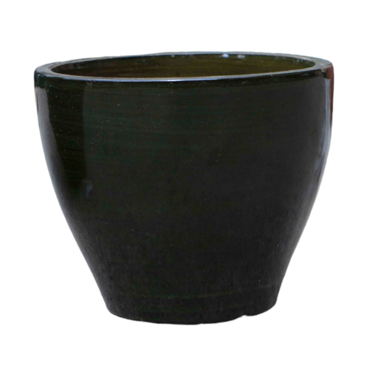 Round Antique Ceramic Pot