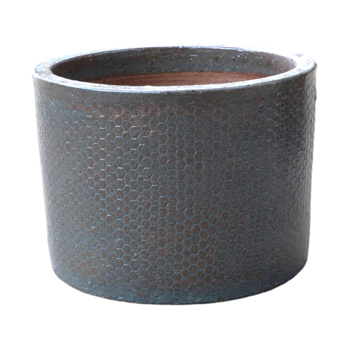 Round Antique Ceramic Pot