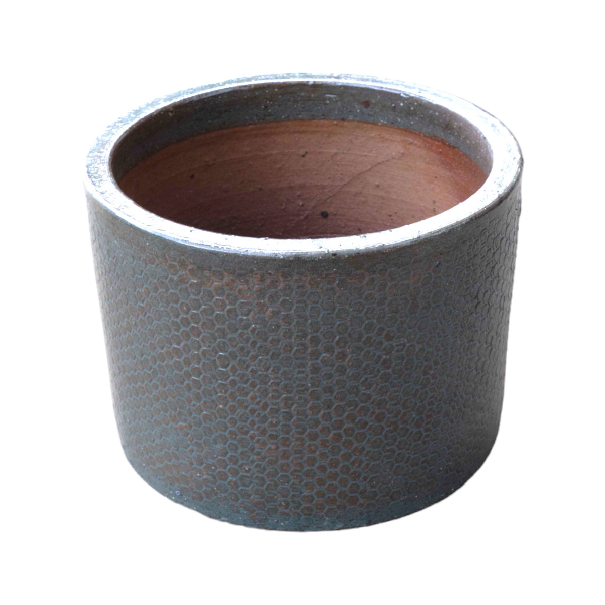 Round Antique Ceramic Pot