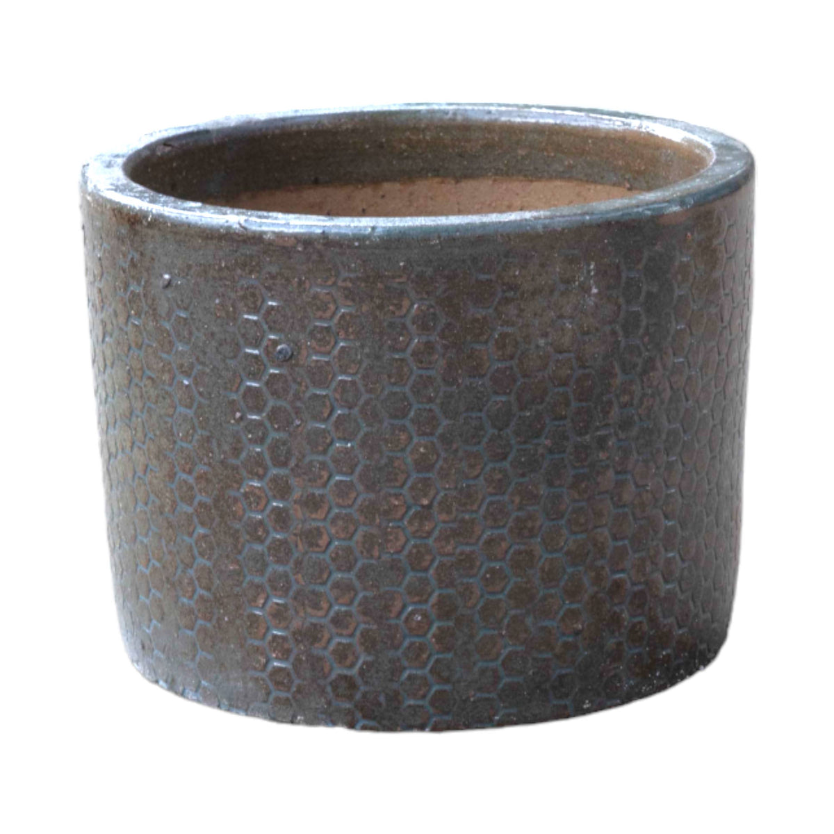 Round Antique Ceramic Pot
