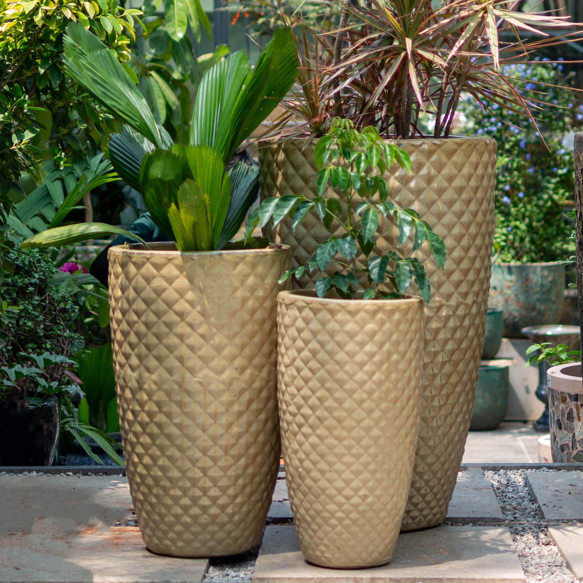 Outdoor Glazed Havana Pot