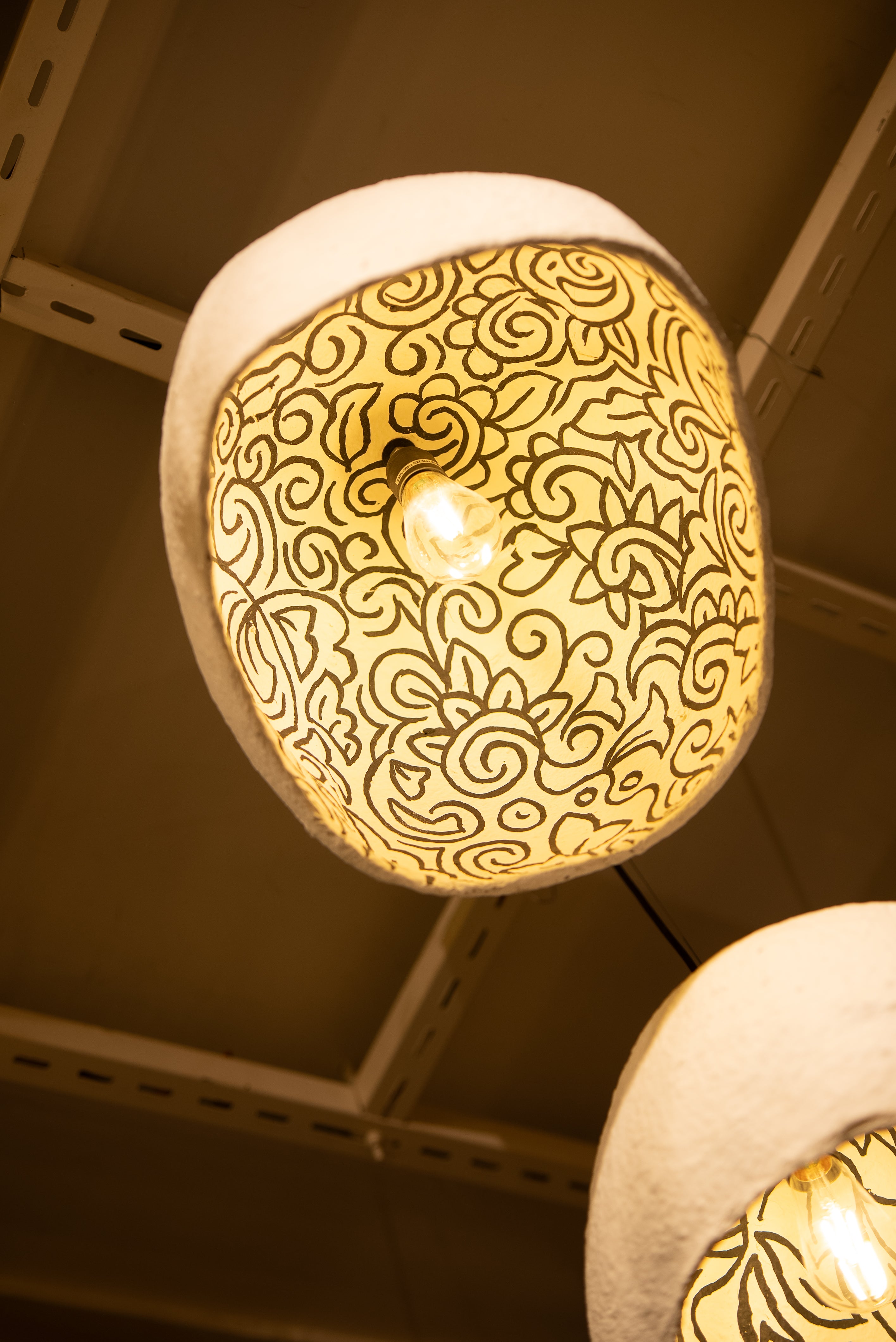 Luna Dome Hanging Lamp