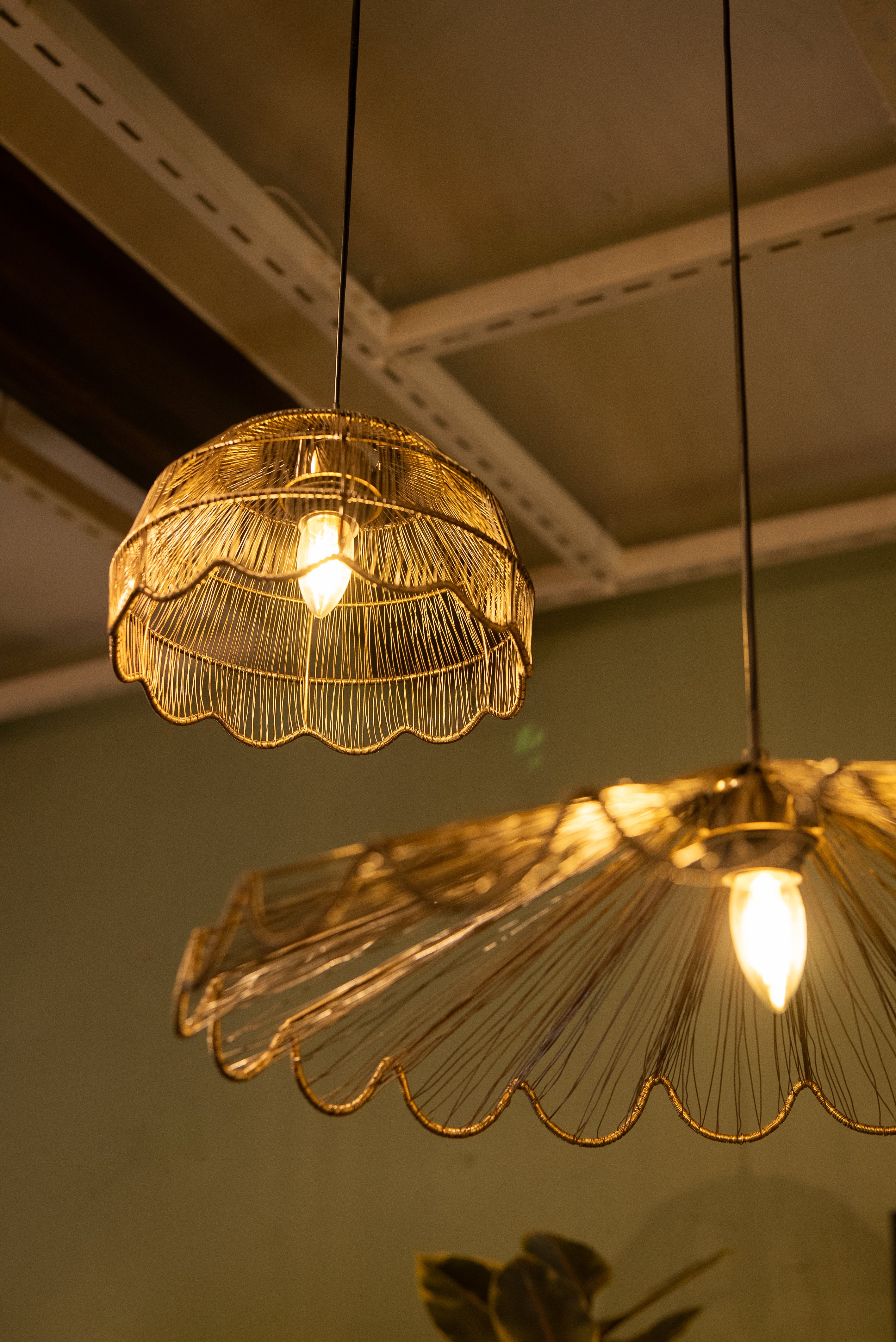 Mesh Bell Hanging light