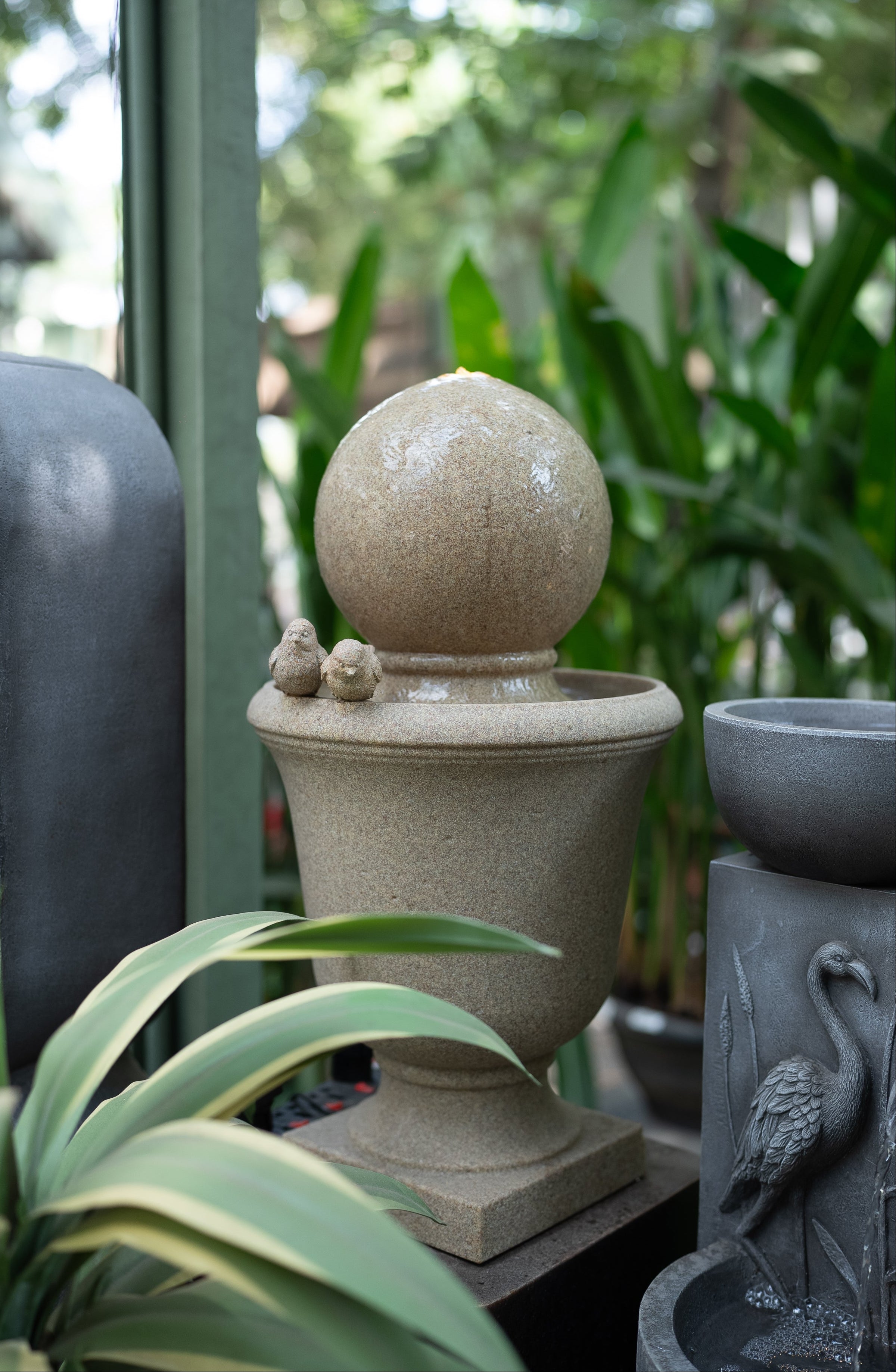 ZENITH BALL OUTDOOR FOUNTAIN
