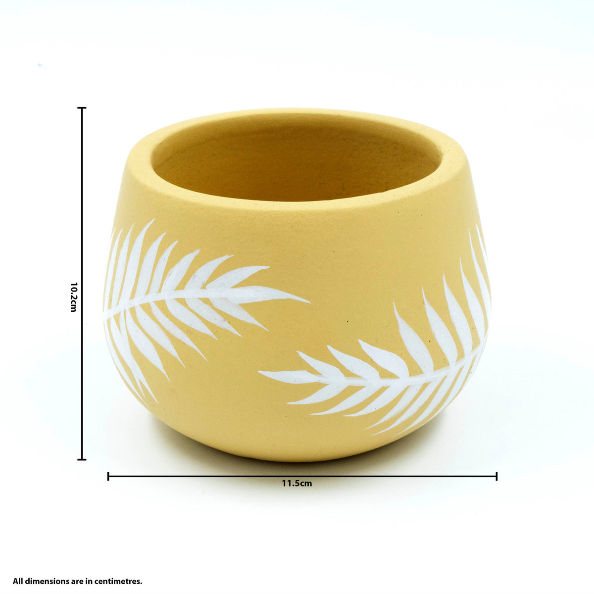 Terracotta Planter Motif With Plate