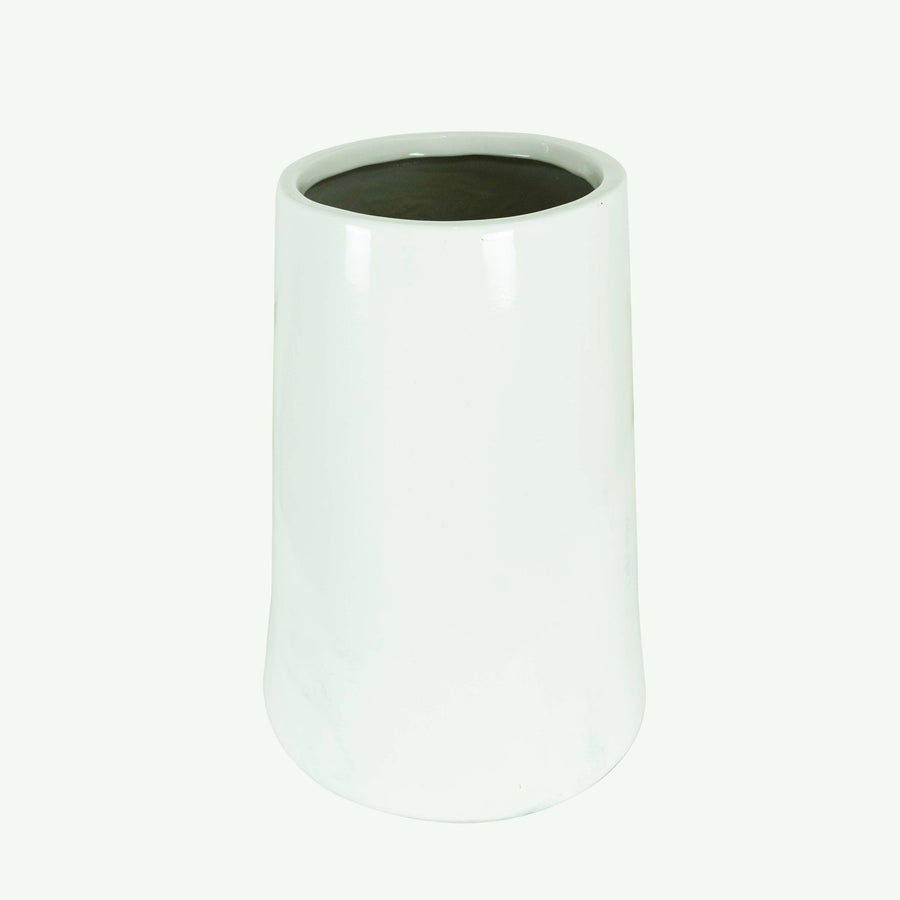 Misplaced Metaphor White Planter