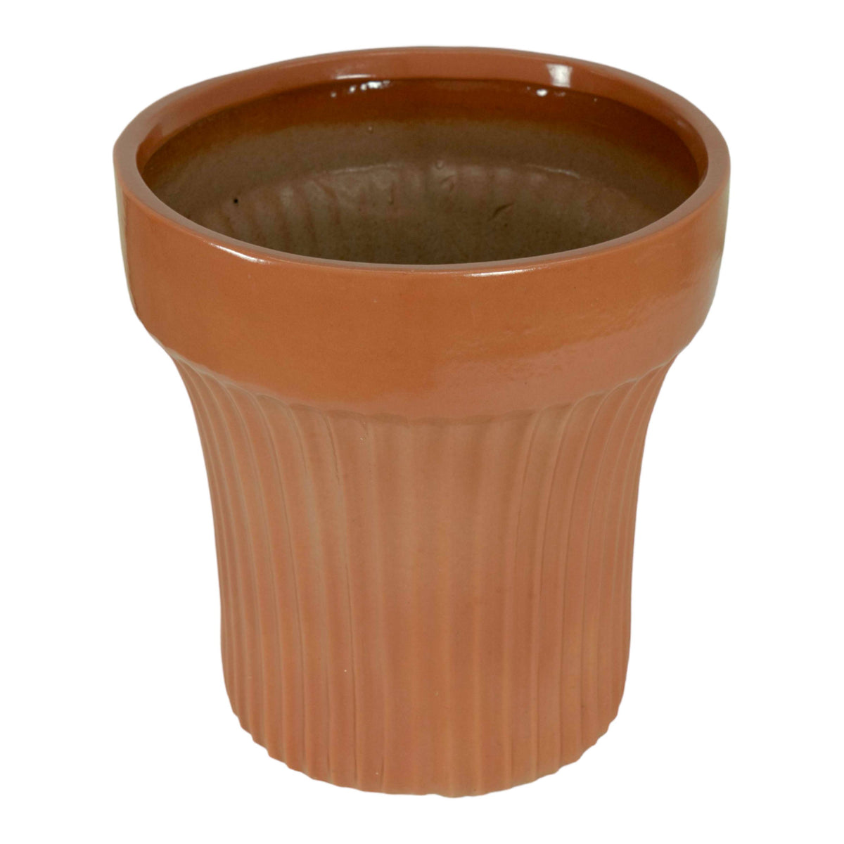Charcoal Reality Coral Pink Planter
