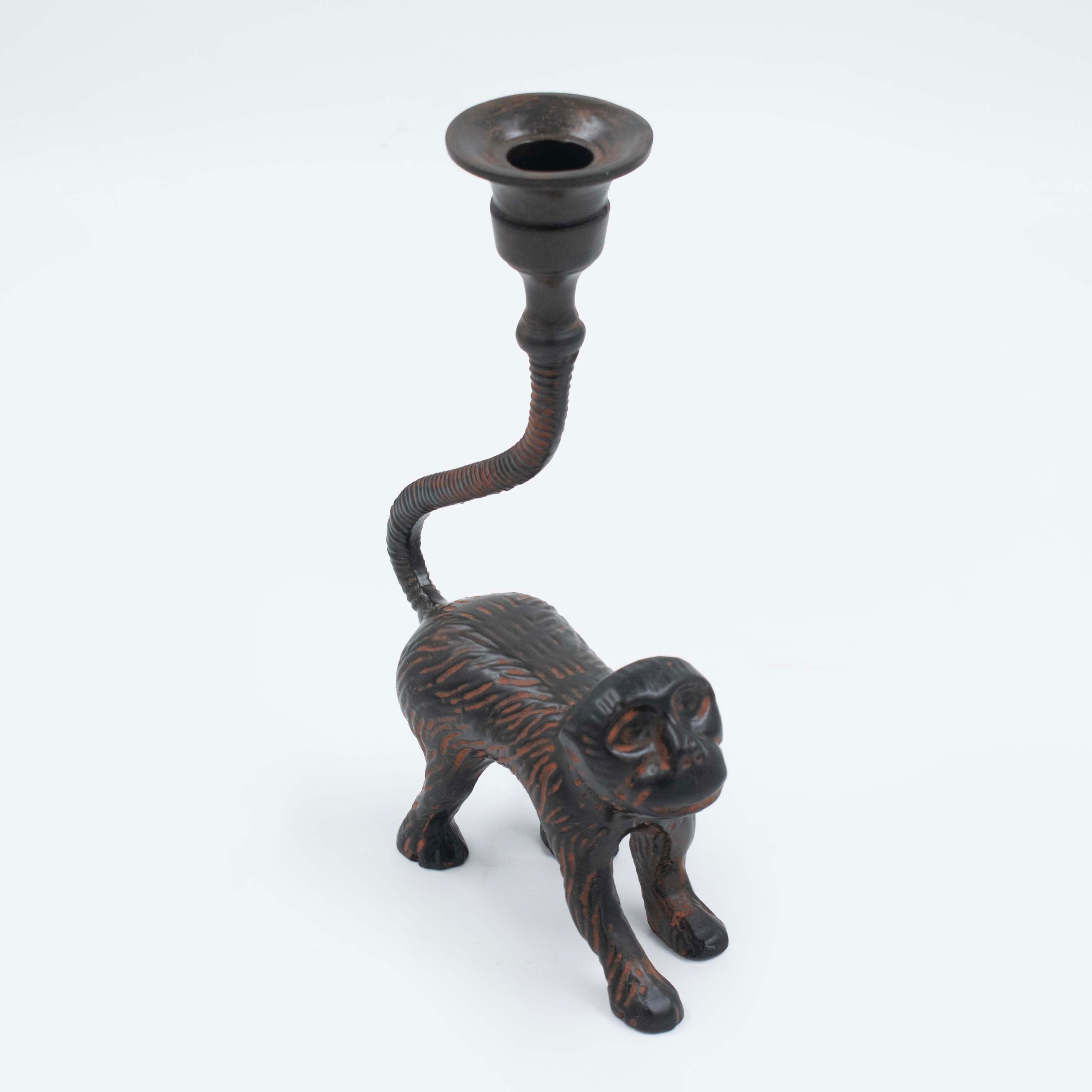 Monkey Tail Candle Holder