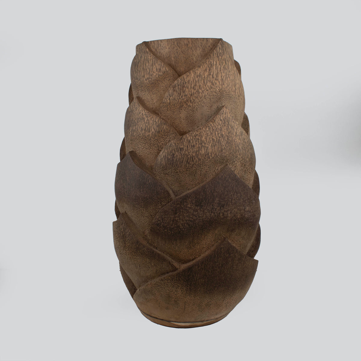 Wooden Dark Brown Pot