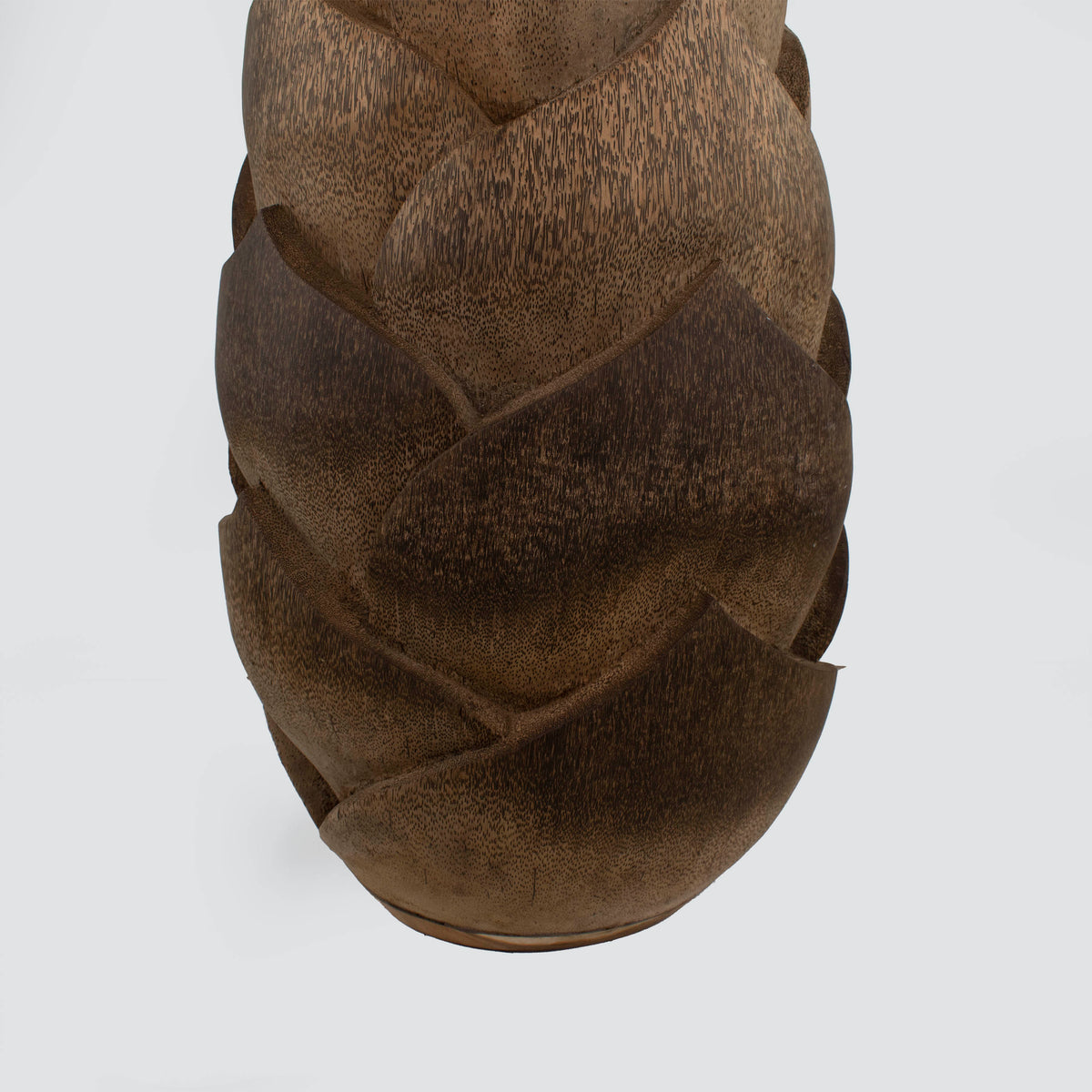 Wooden Dark Brown Pot