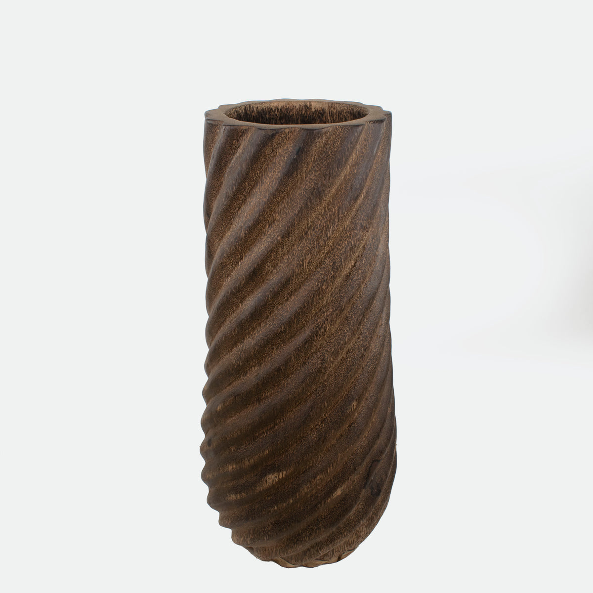Wooden Palm Pot