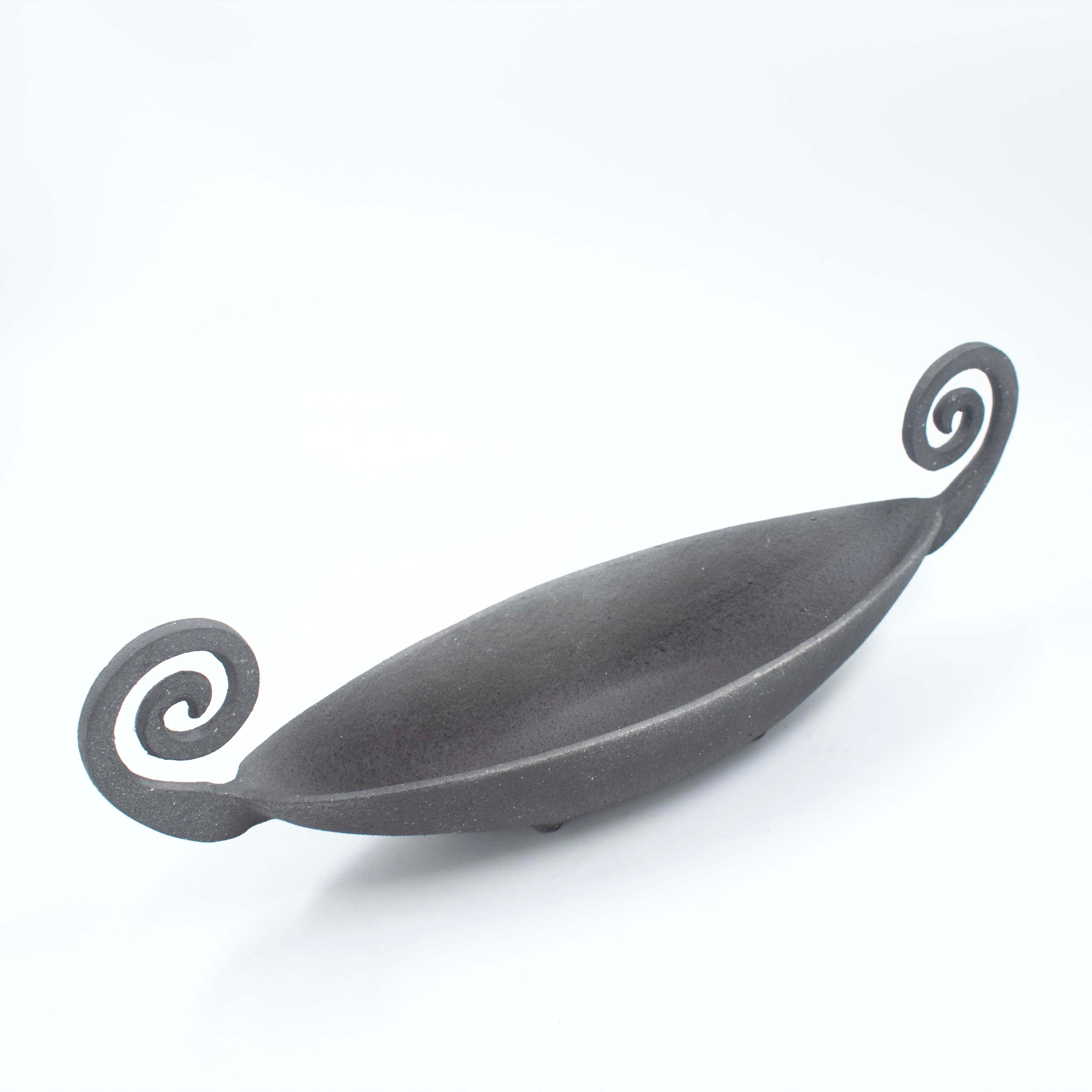 Grey Aluminum Metal Boat