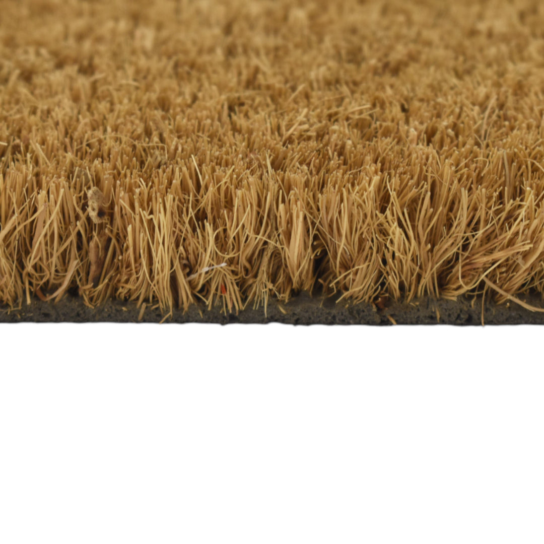 PVC Backed Coir Mat Welcome
