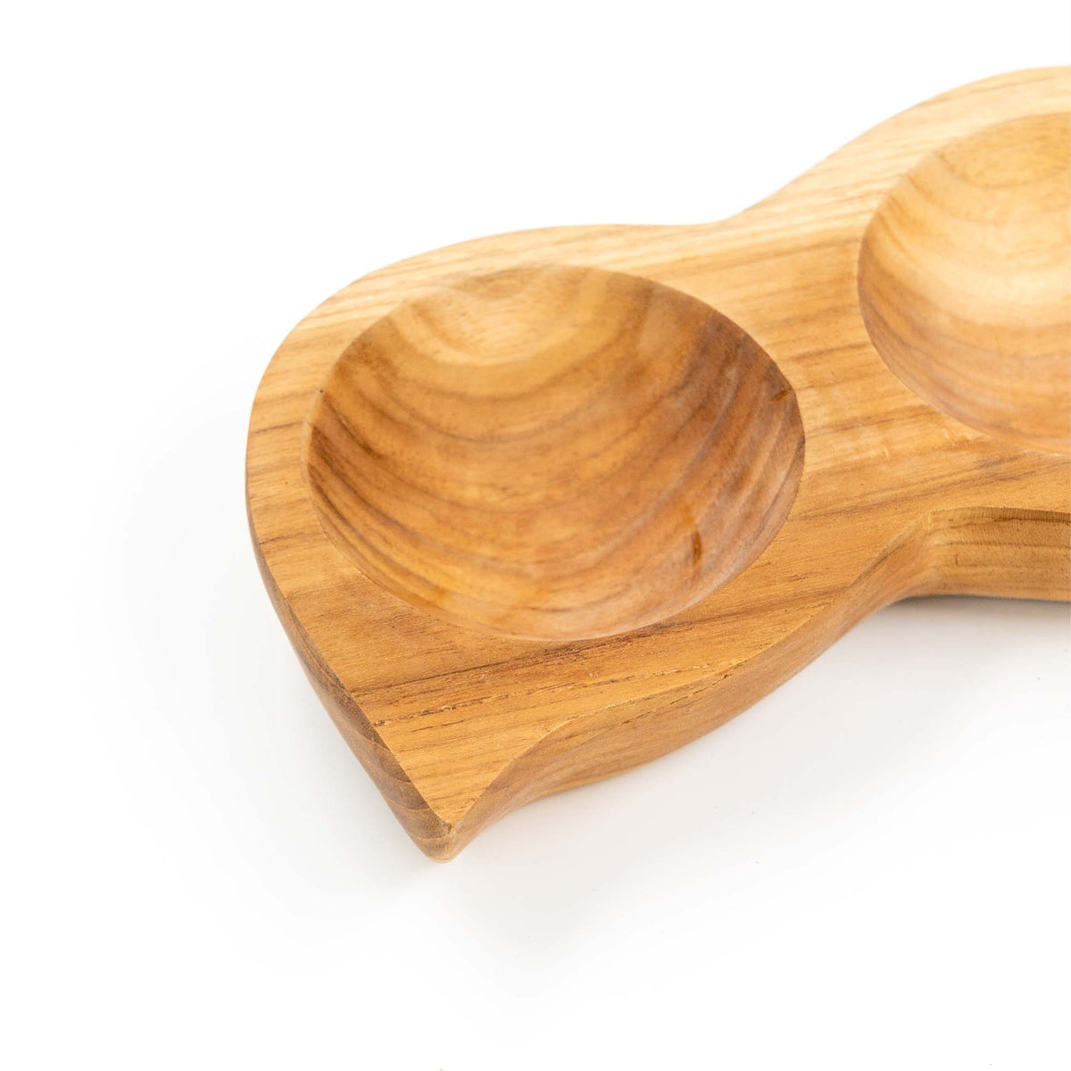 Yarah Teak Wood Mini Spice Holder