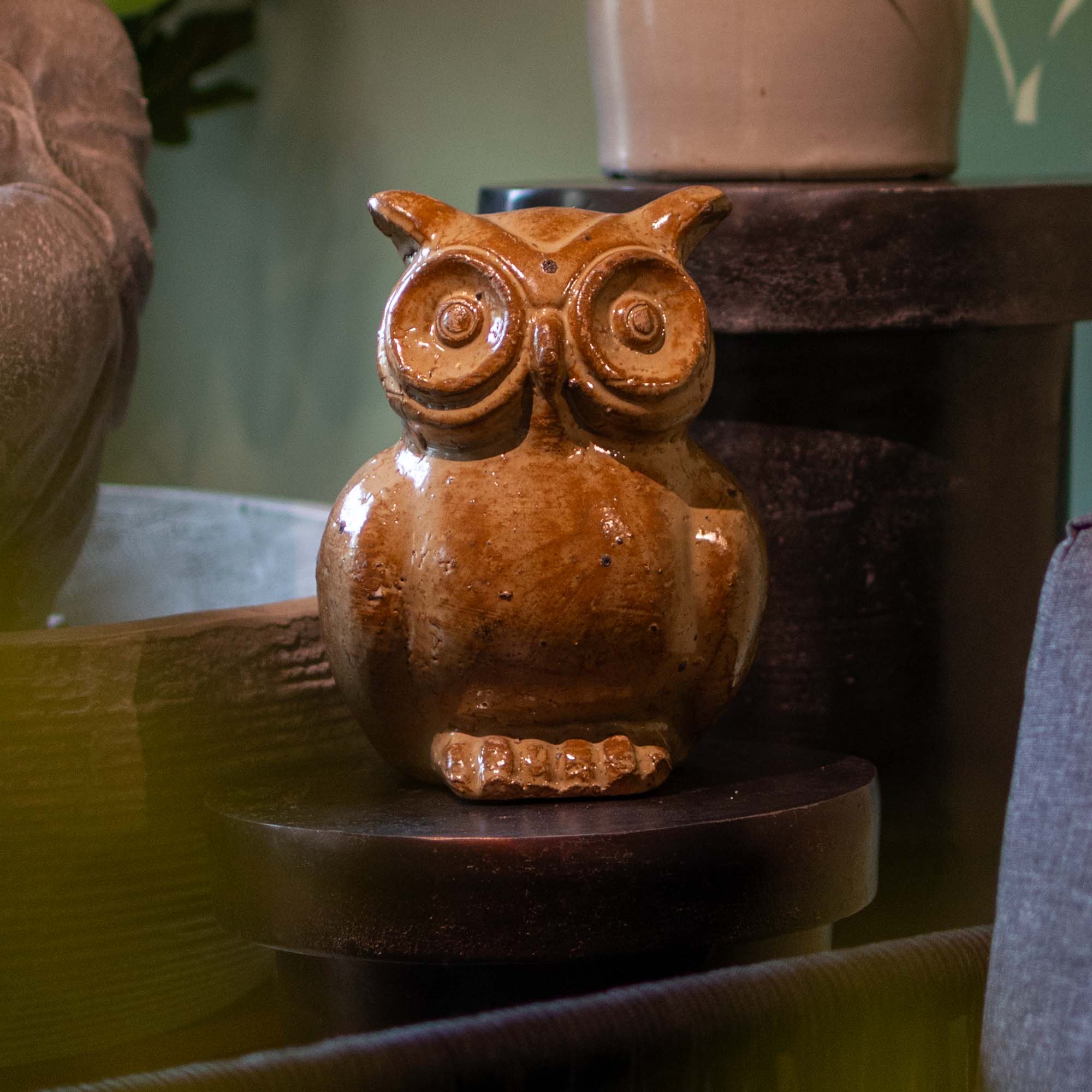 Owl Ceramic Decor