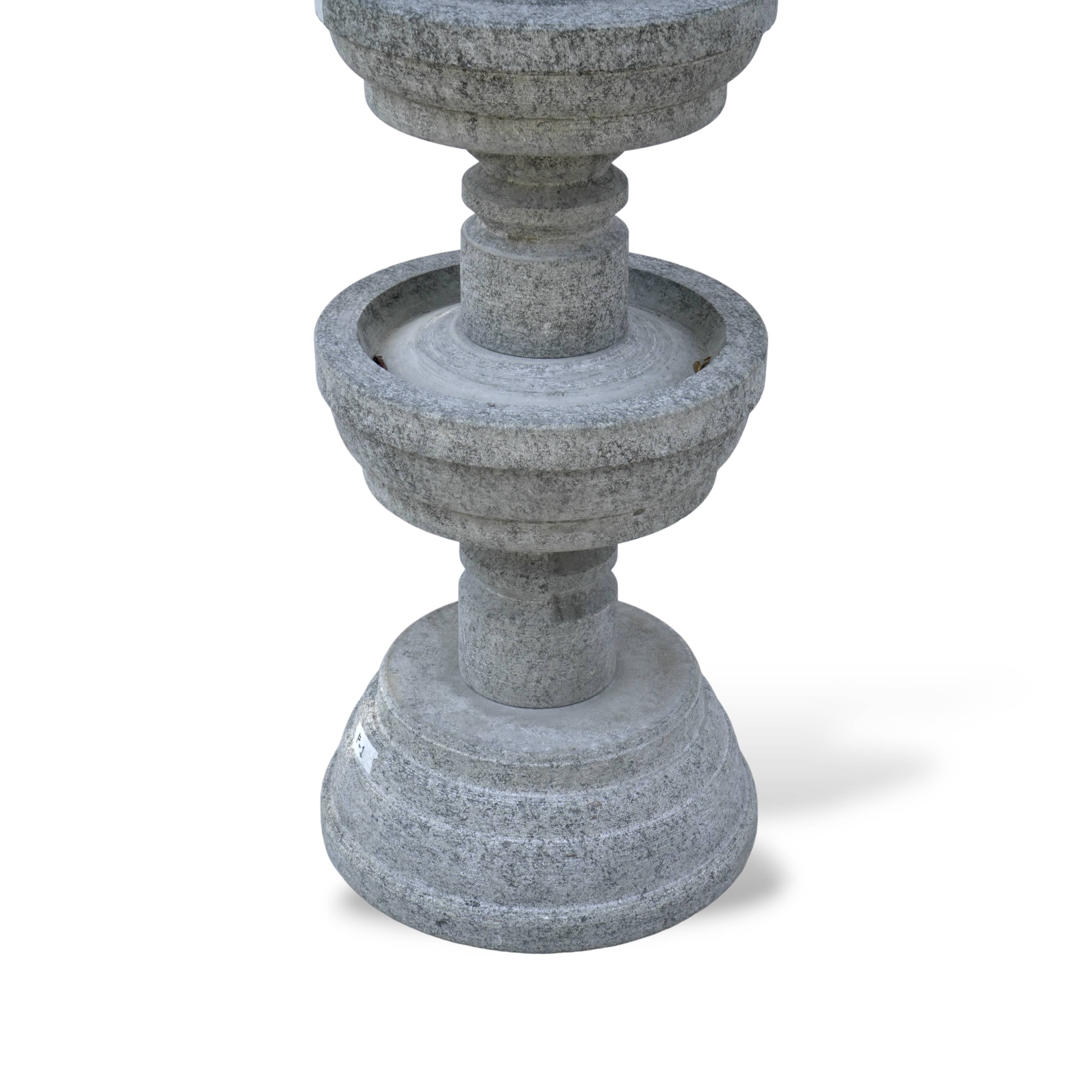 Grey Stone Fountain