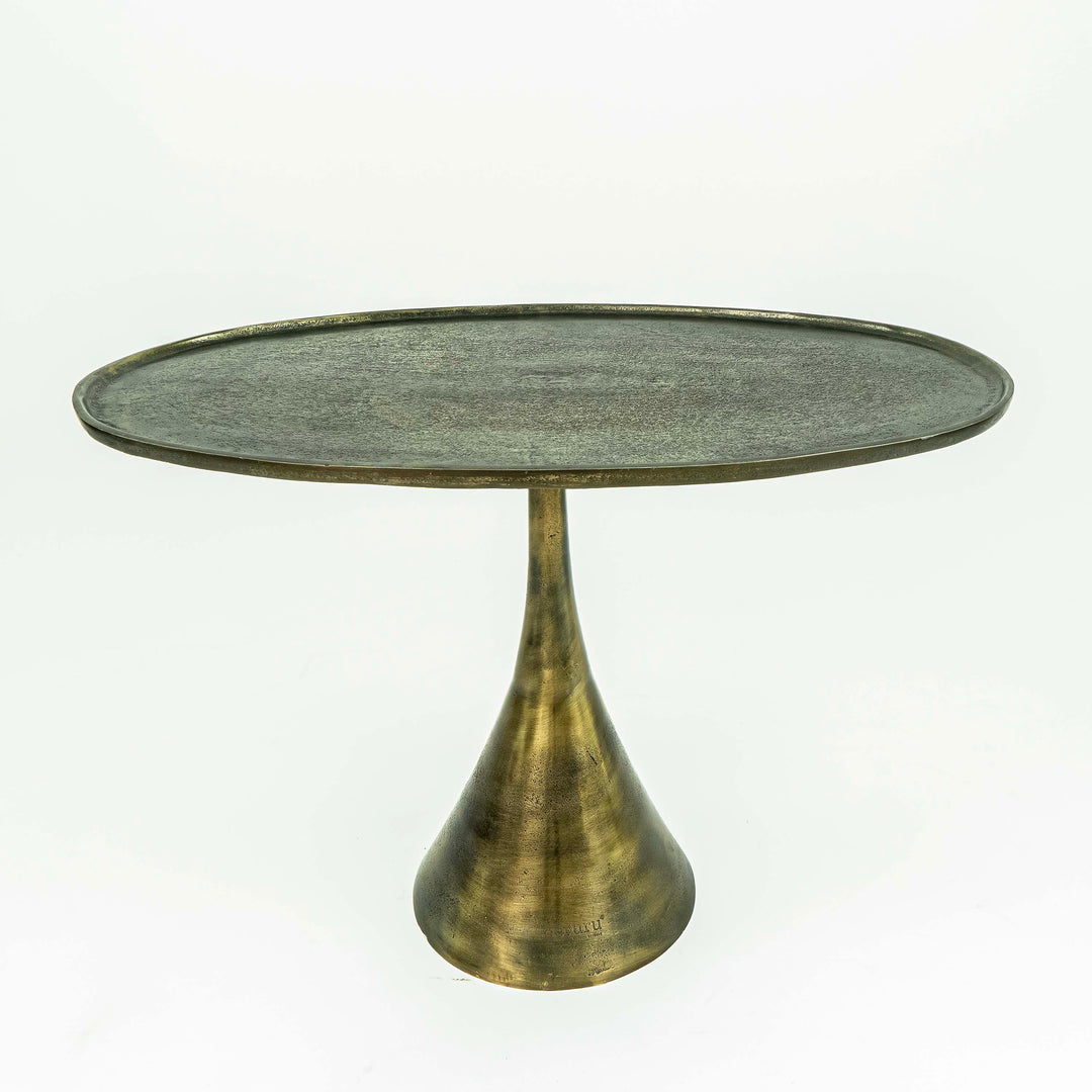 Oval Cast Top Coffee Table
