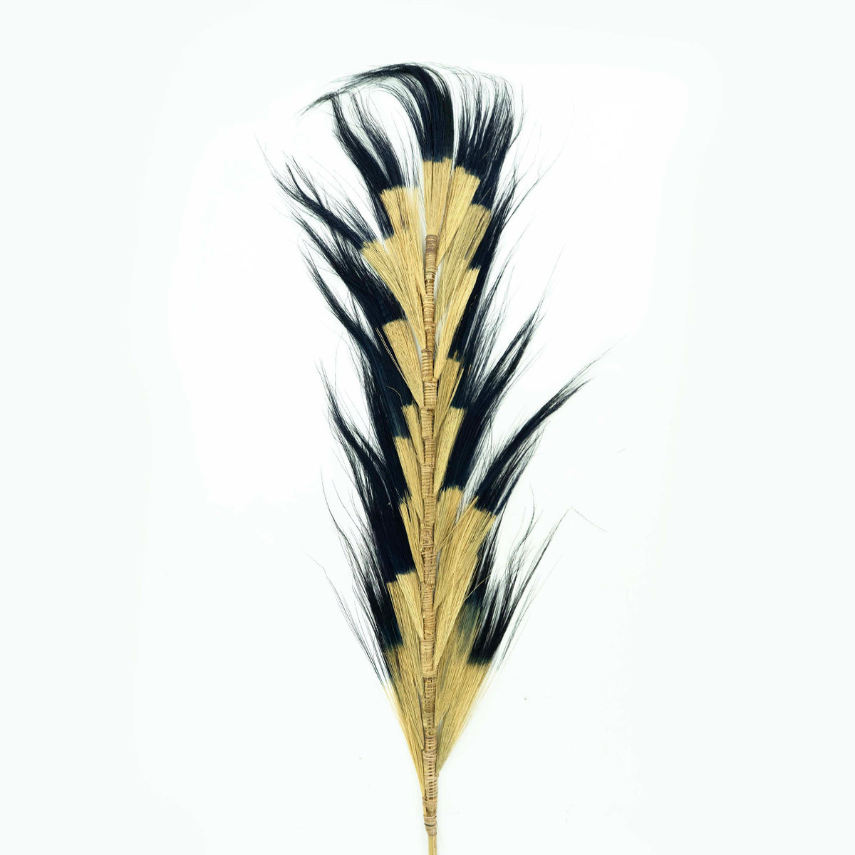 Black & Bleach Tall Rayung Leaf