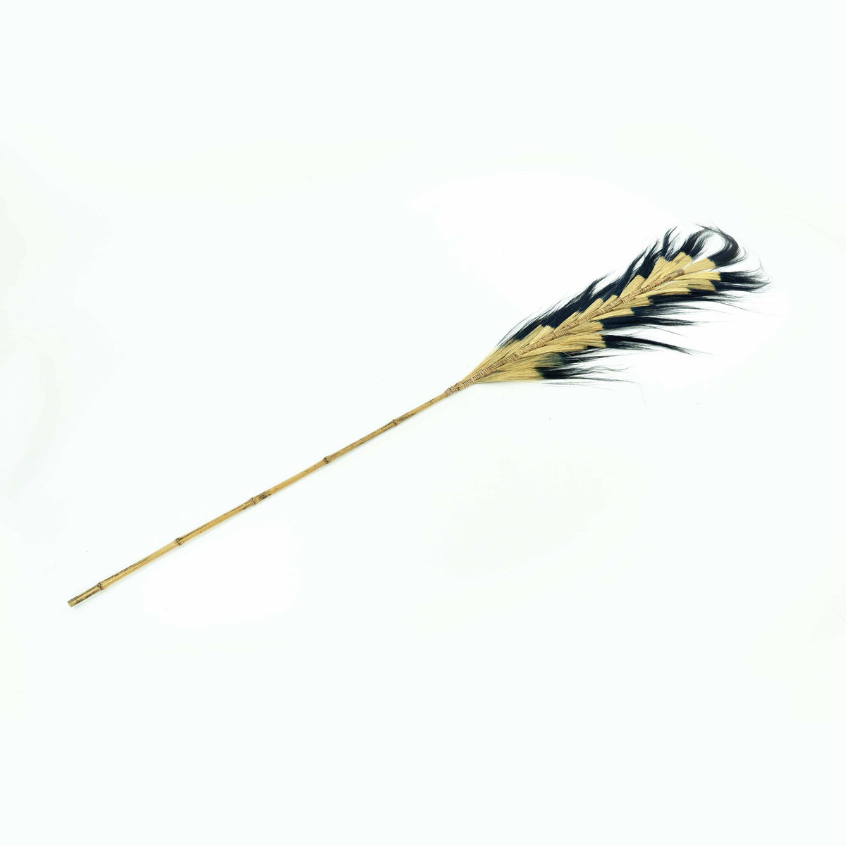 Black & Bleach Tall Rayung Leaf