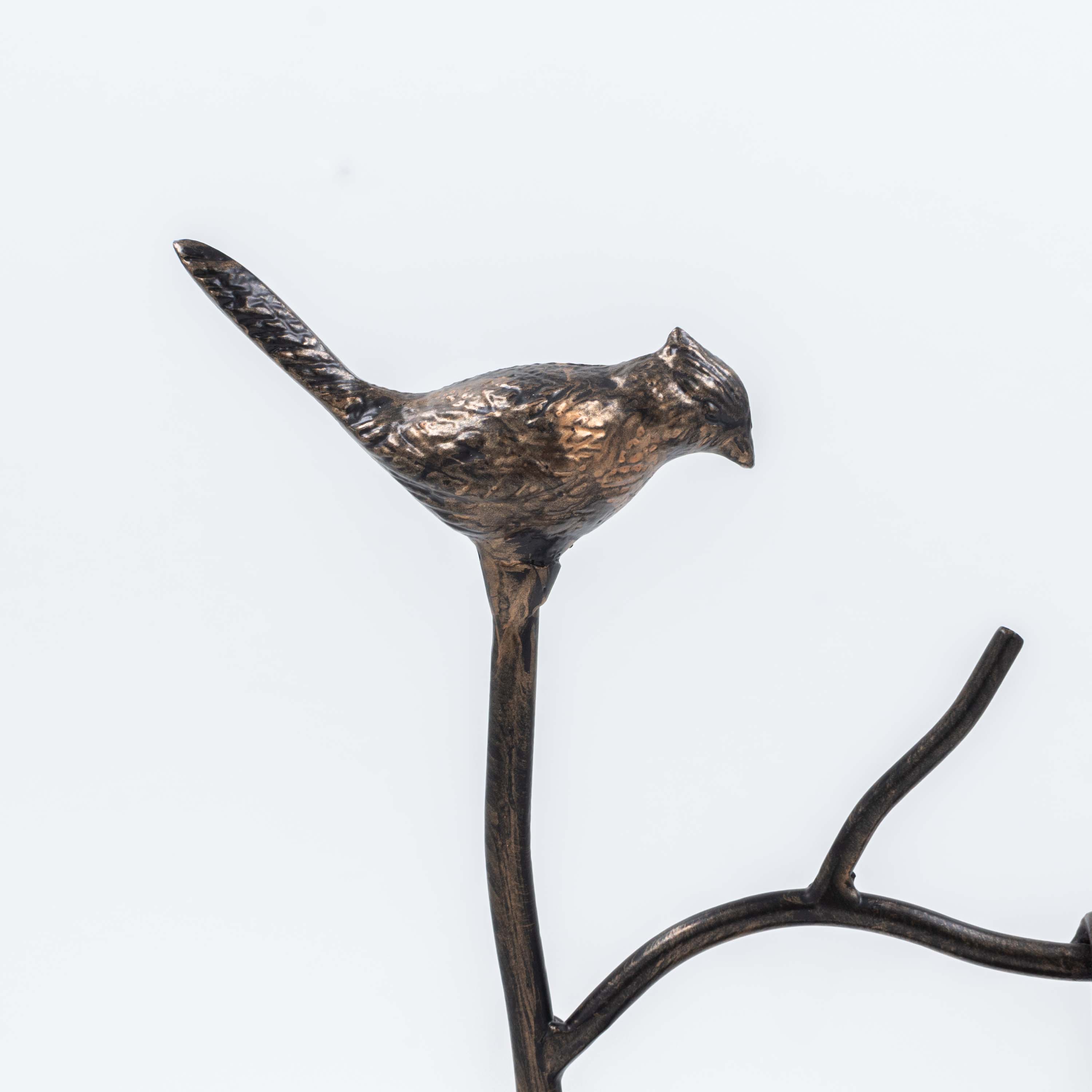 Perching Bird Hanging Clock
