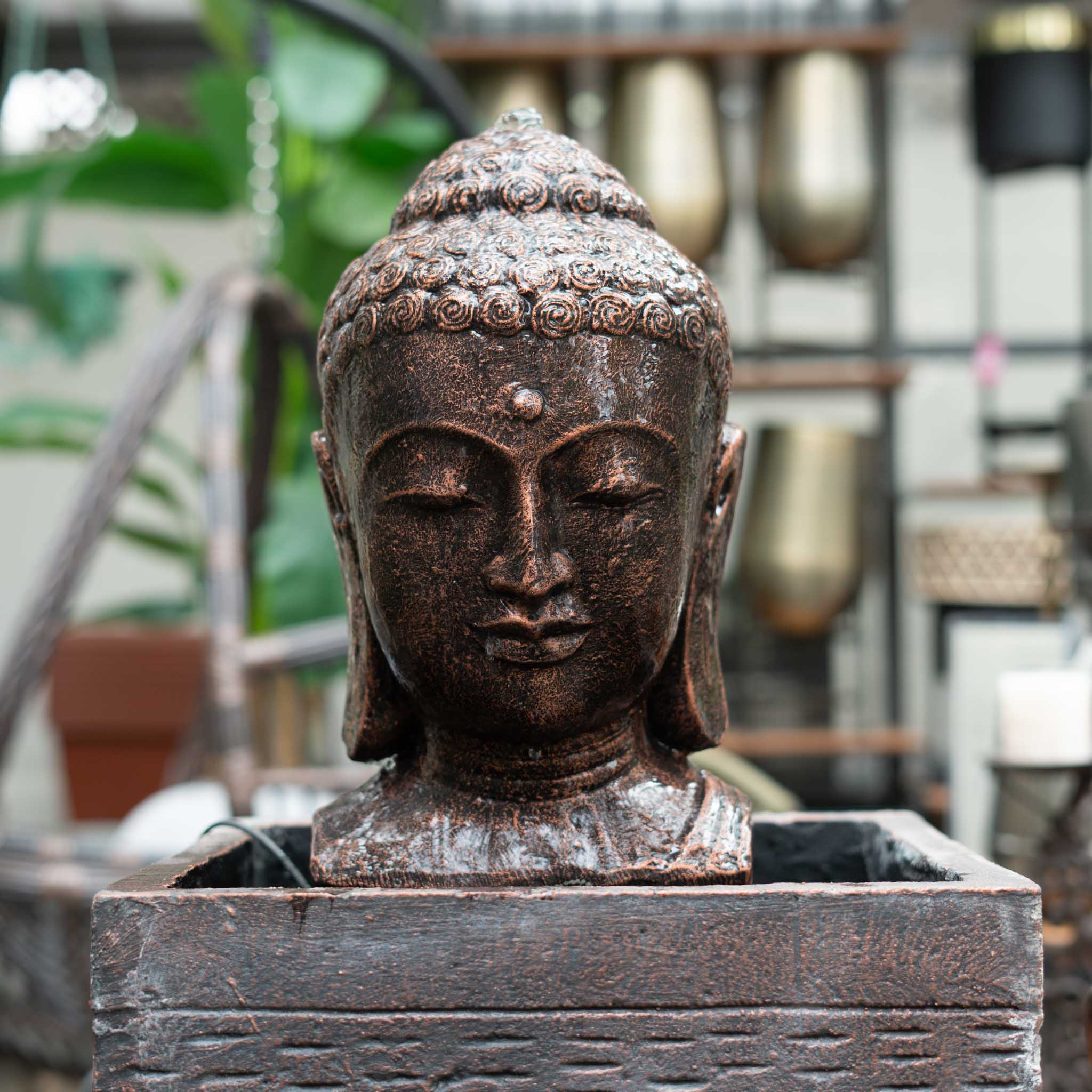 Buddha Head Fountain
