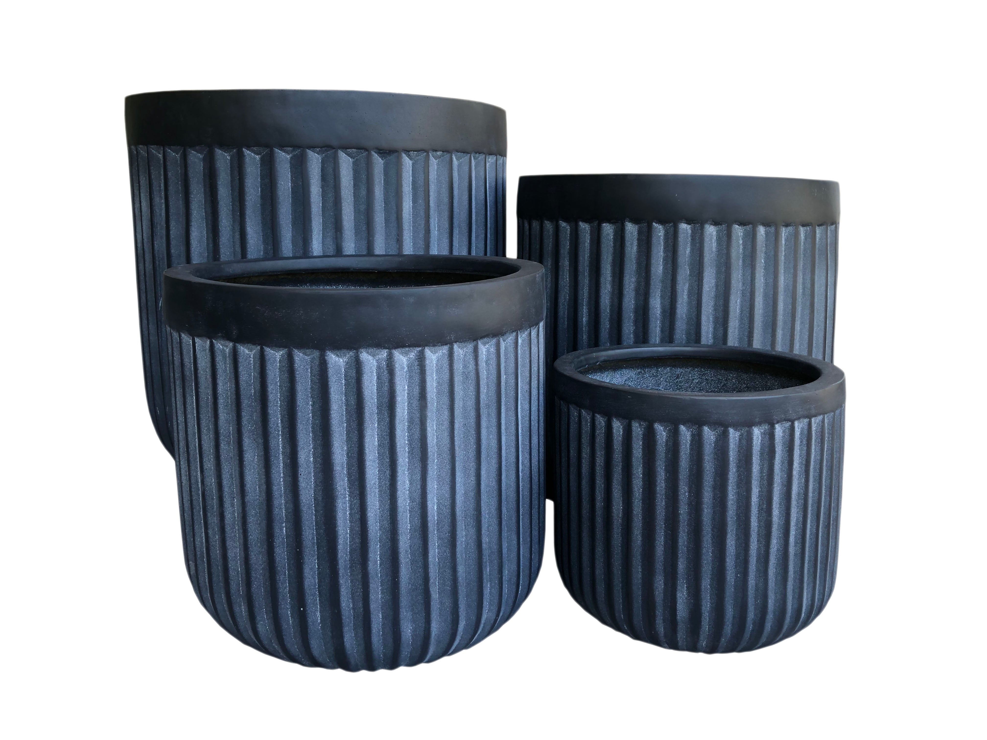 Fluted FRP Pot