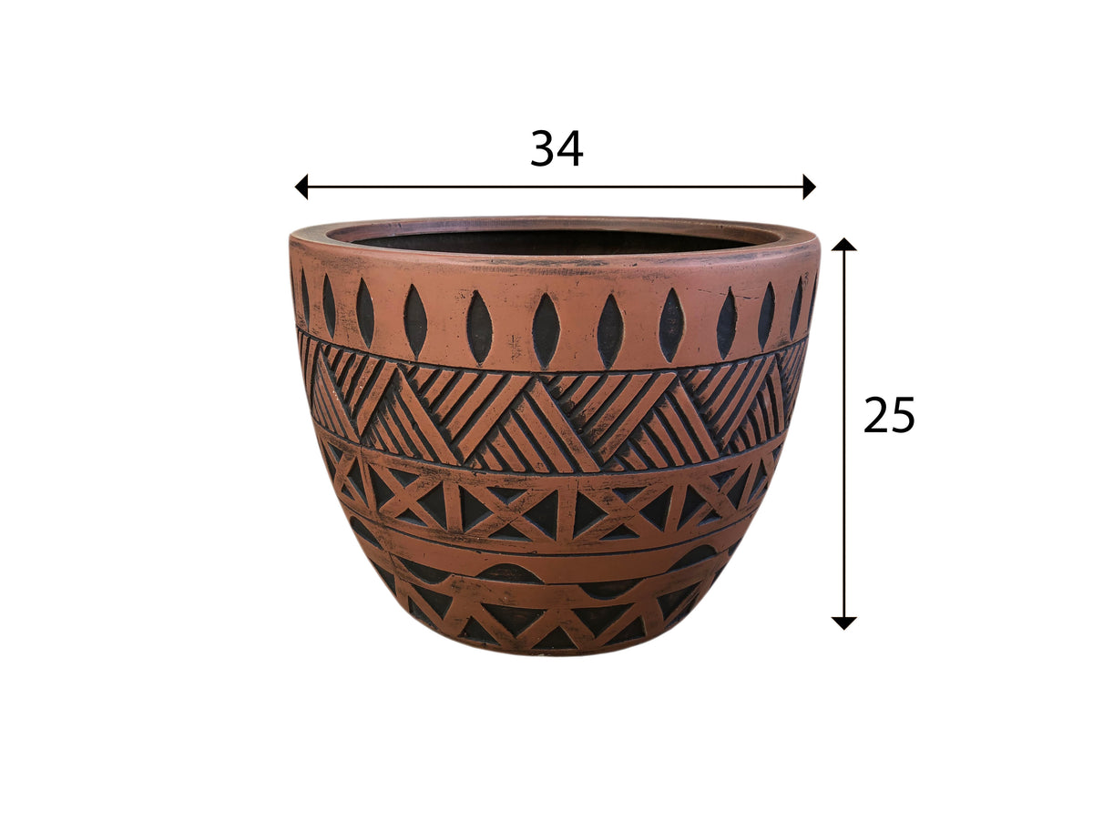 Etched FRP Pot