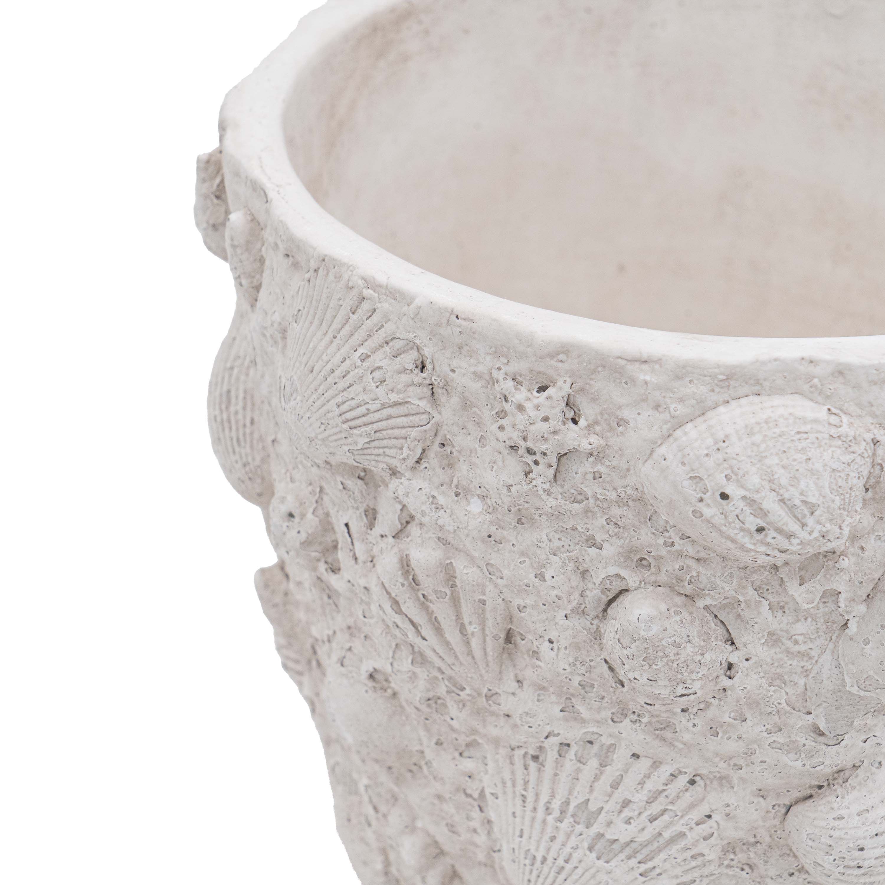 DRIFA COASTAL SHELL POT