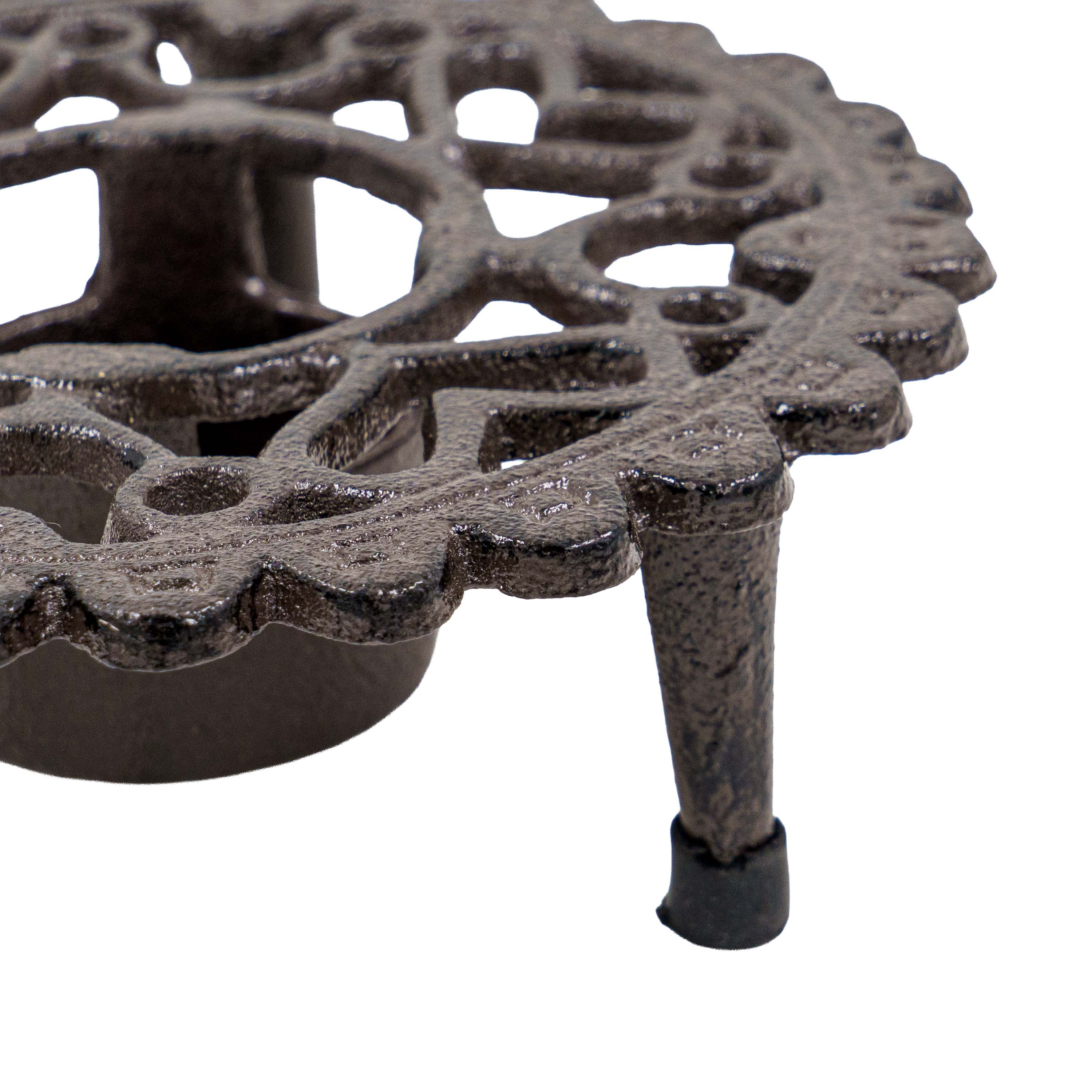 Edie Iron Vintage Candle Holder
