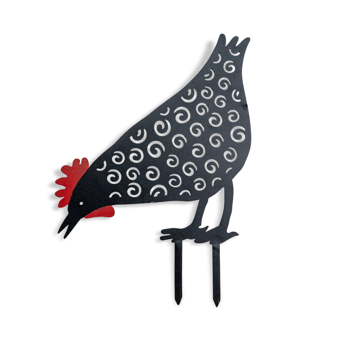 HEN STAKE AND HEN STAKE 1 SCULPTURE