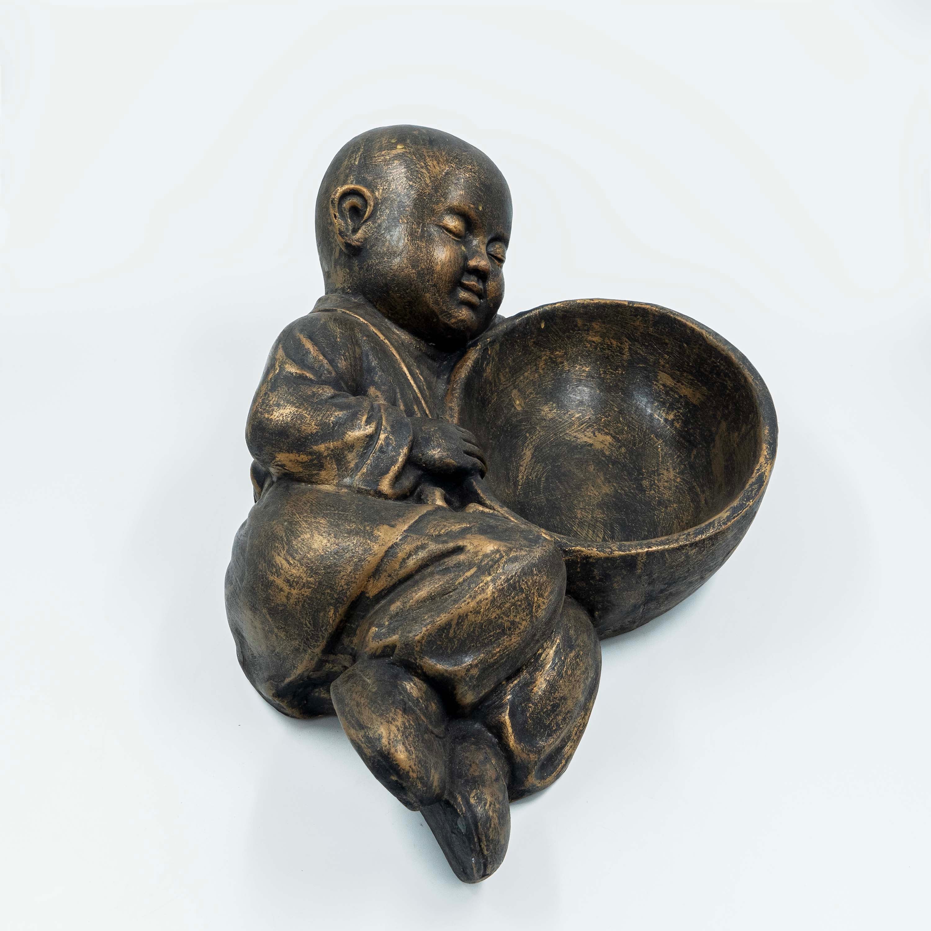 Monk Reclining Planter