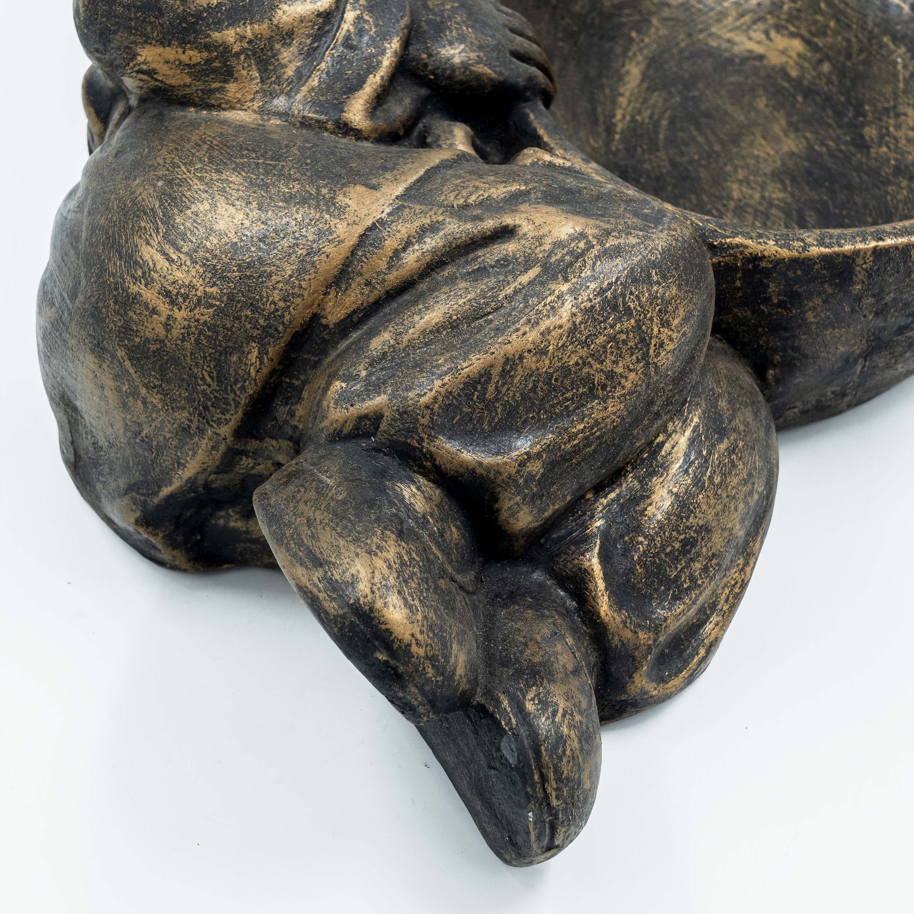 Monk Reclining Planter