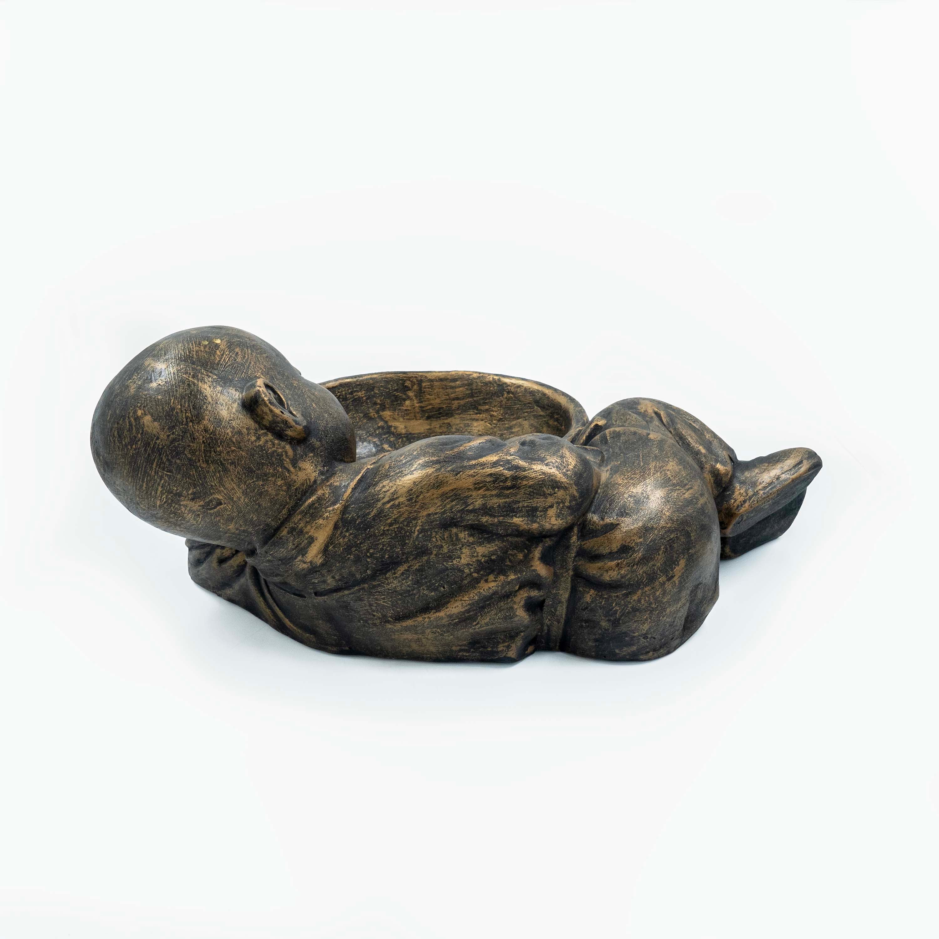 Monk Reclining Planter