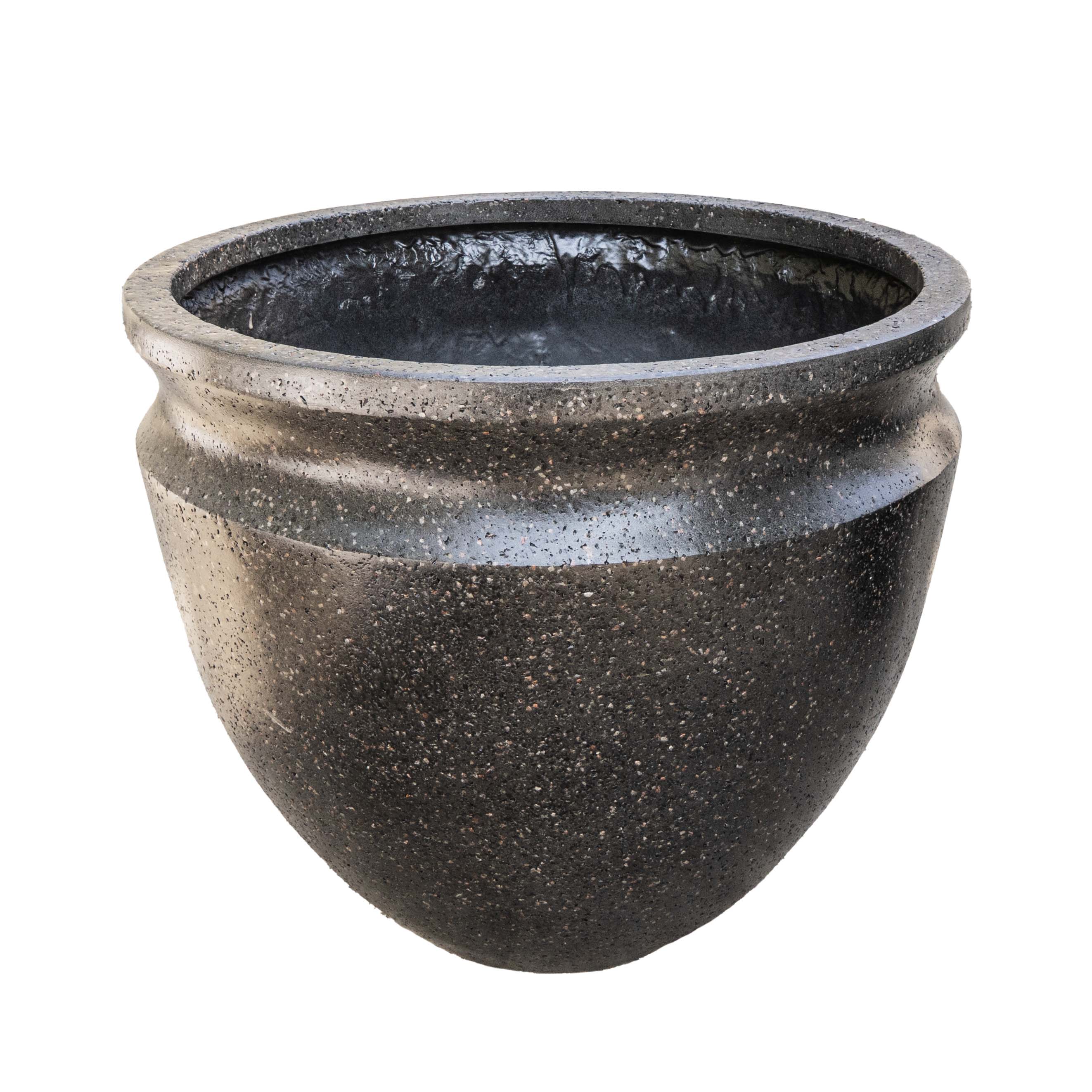GRAVEL POT - DARK GREY