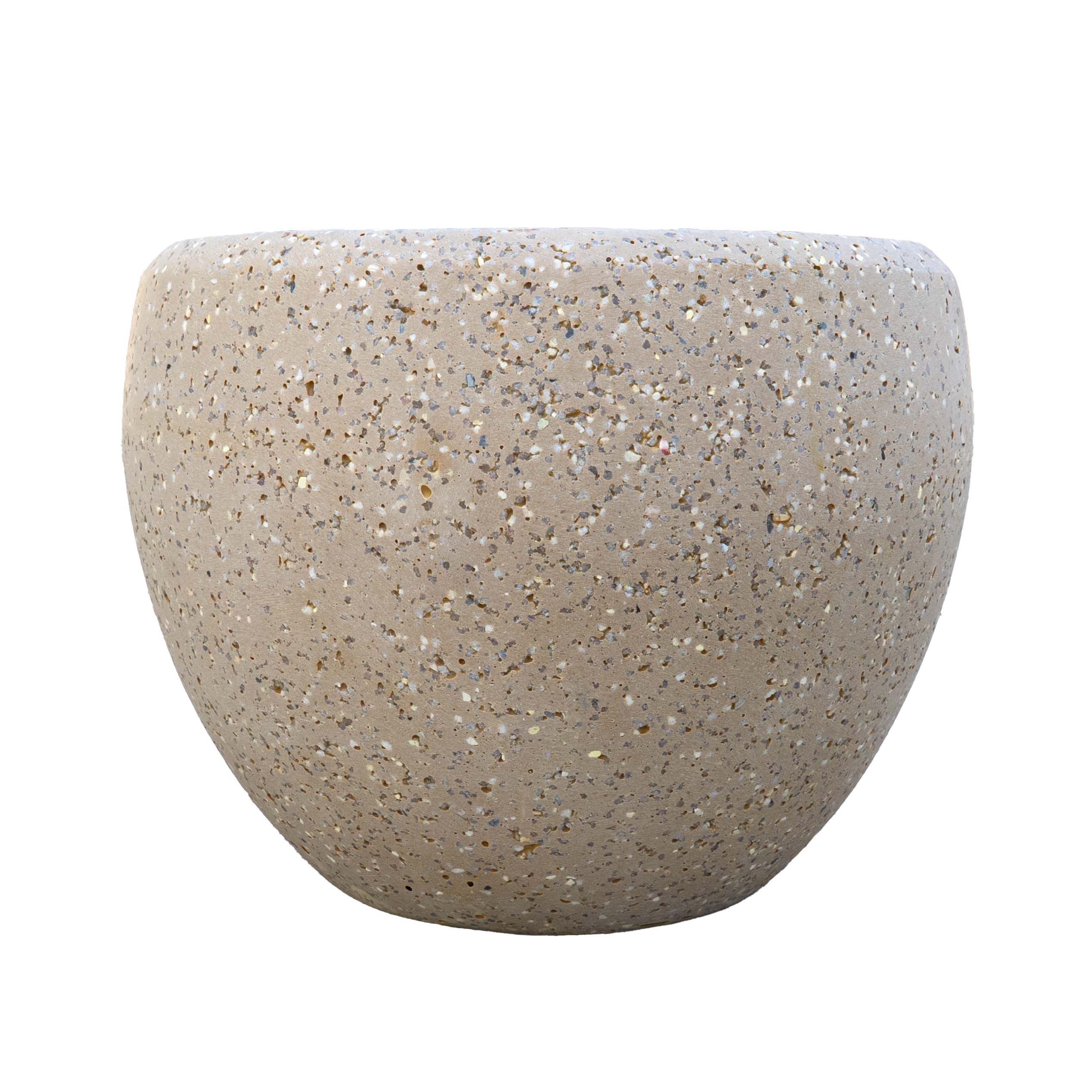 DUNE POT - ANTIQUE WHITE
