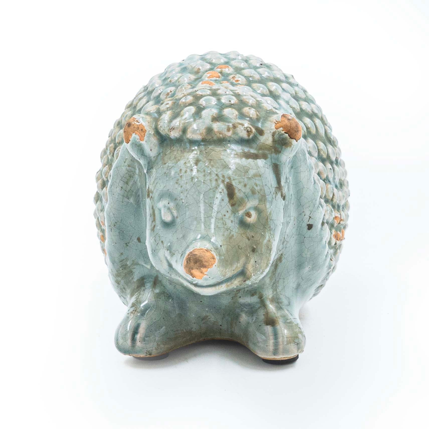 Hedgehog Crawl Ceramic Decor