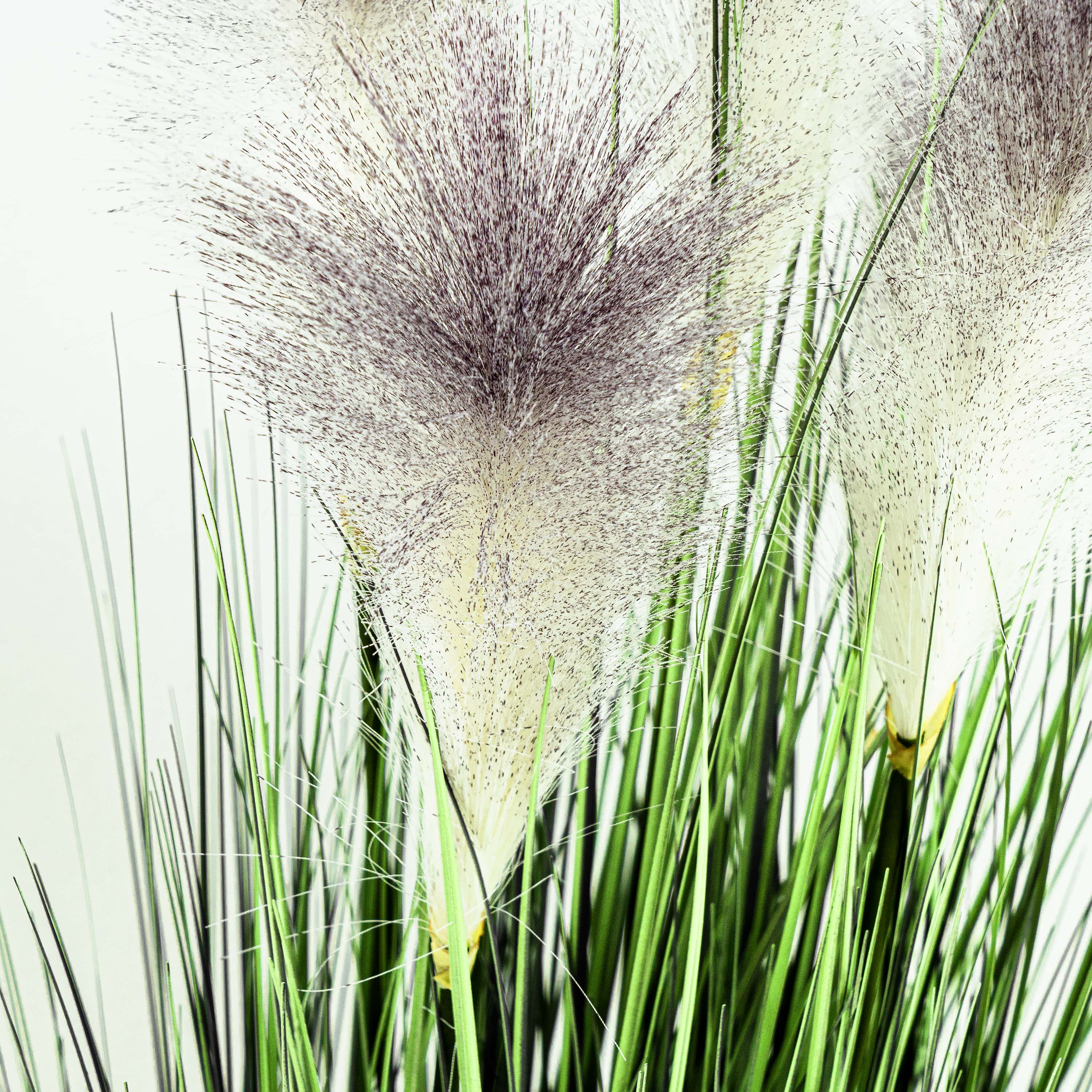 Faux Reed Grass With Pot - 3.5 Feet