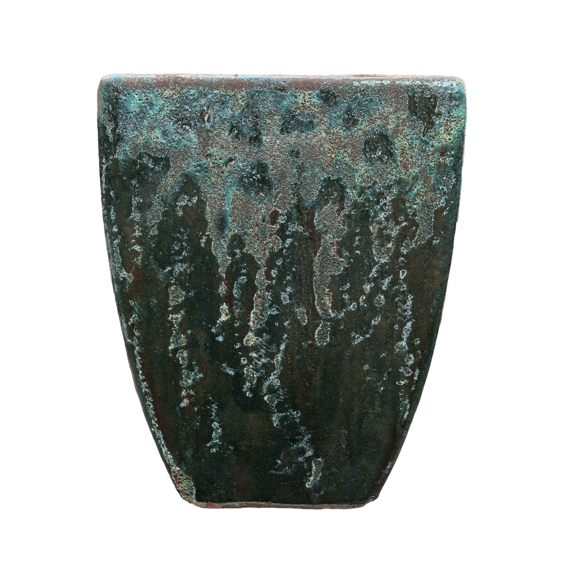 Verdigris Pot