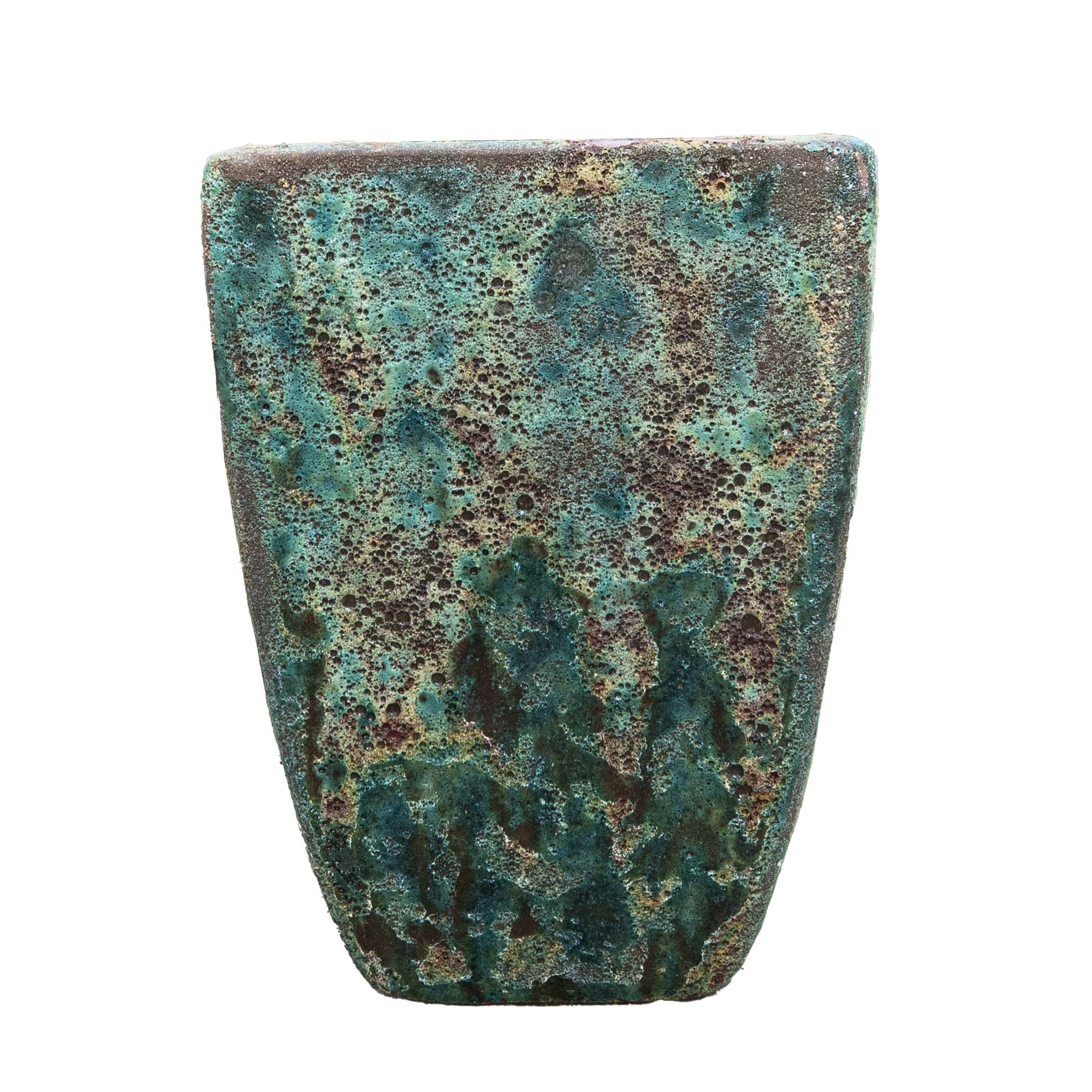 Verdigris Pot